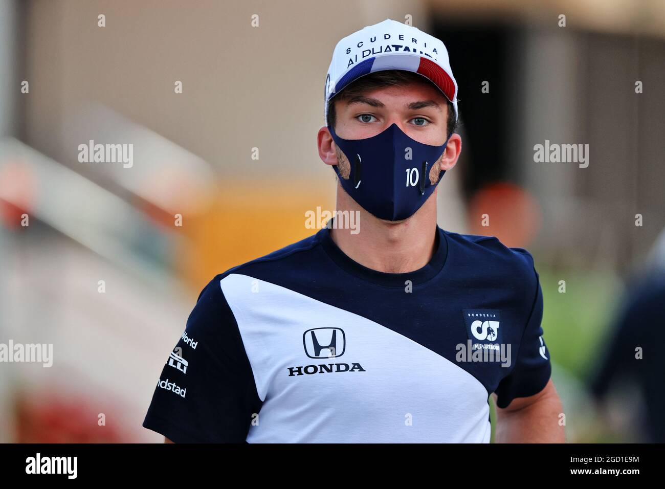 Pierre Gasly (FRA) AlphaTauri. Großer Preis von Bahrain, Freitag, 26. März 2021. Sakhir, Bahrain. Stockfoto