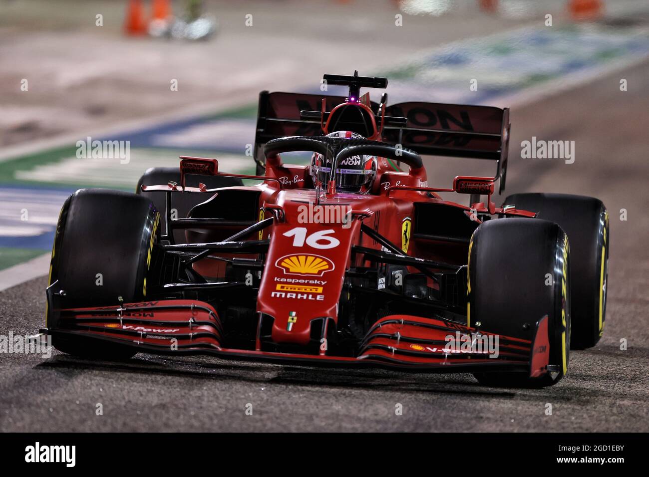 Charles Leclerc (MON) Ferrari SF-21. Großer Preis von Bahrain, Freitag, 26. März 2021. Sakhir, Bahrain. Stockfoto