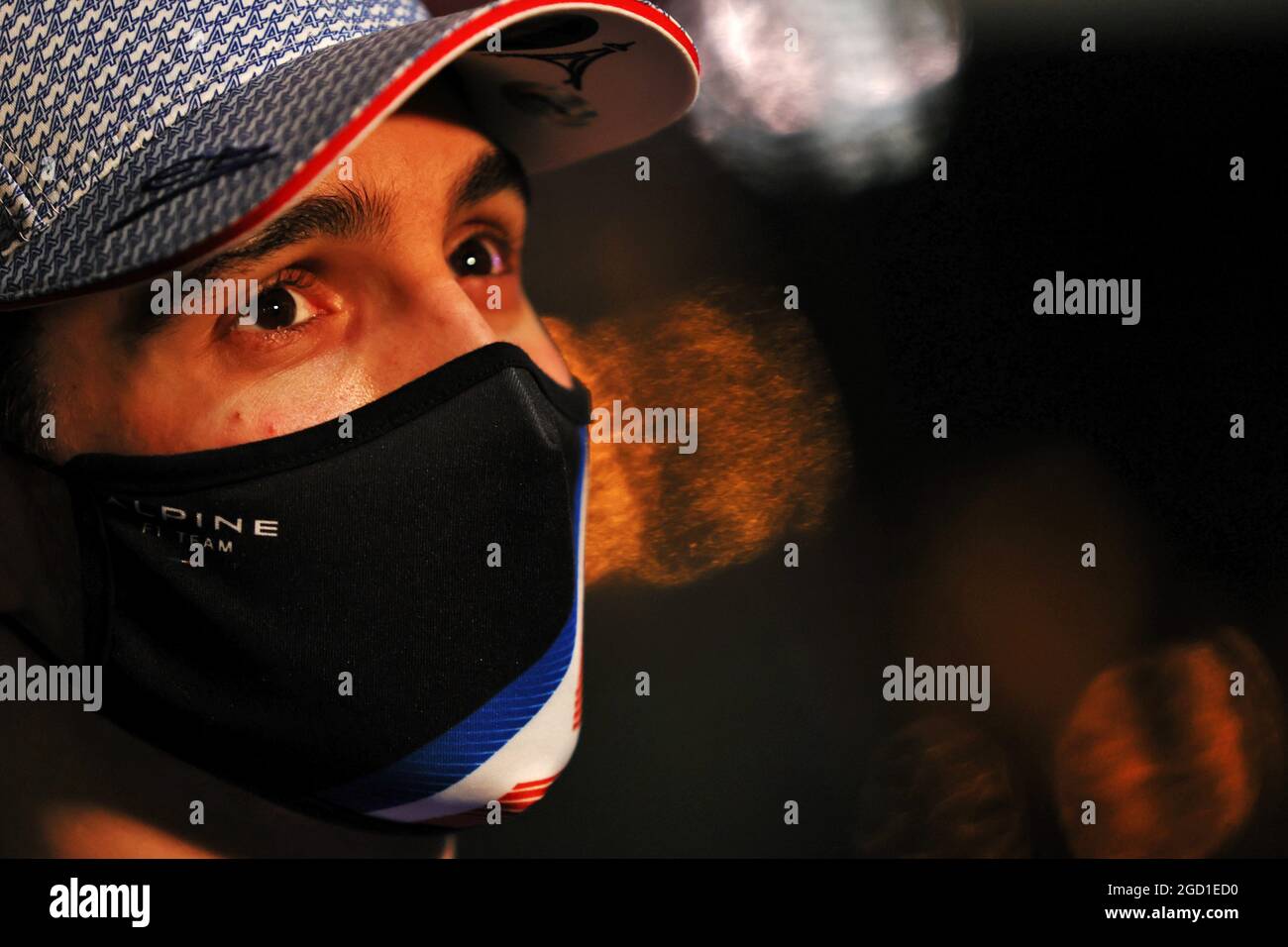 Esteban Ocon (FRA) Alpine F1 Team. Großer Preis von Bahrain, Freitag, 26th. März 2021. Sakhir, Bahrain. Stockfoto
