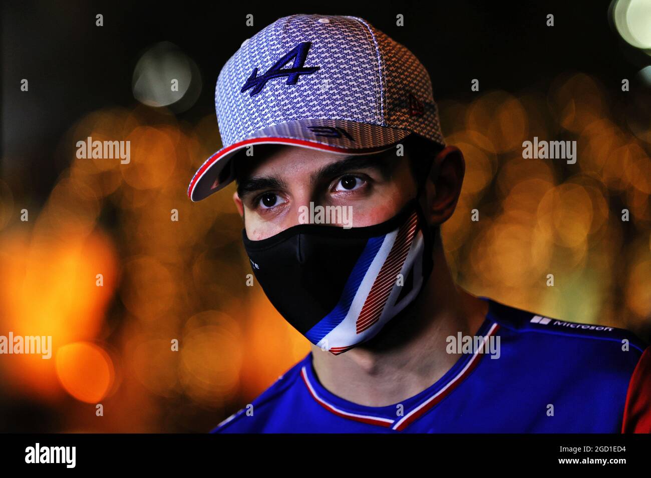 Esteban Ocon (FRA) Alpine F1 Team. Großer Preis von Bahrain, Freitag, 26th. März 2021. Sakhir, Bahrain. Stockfoto