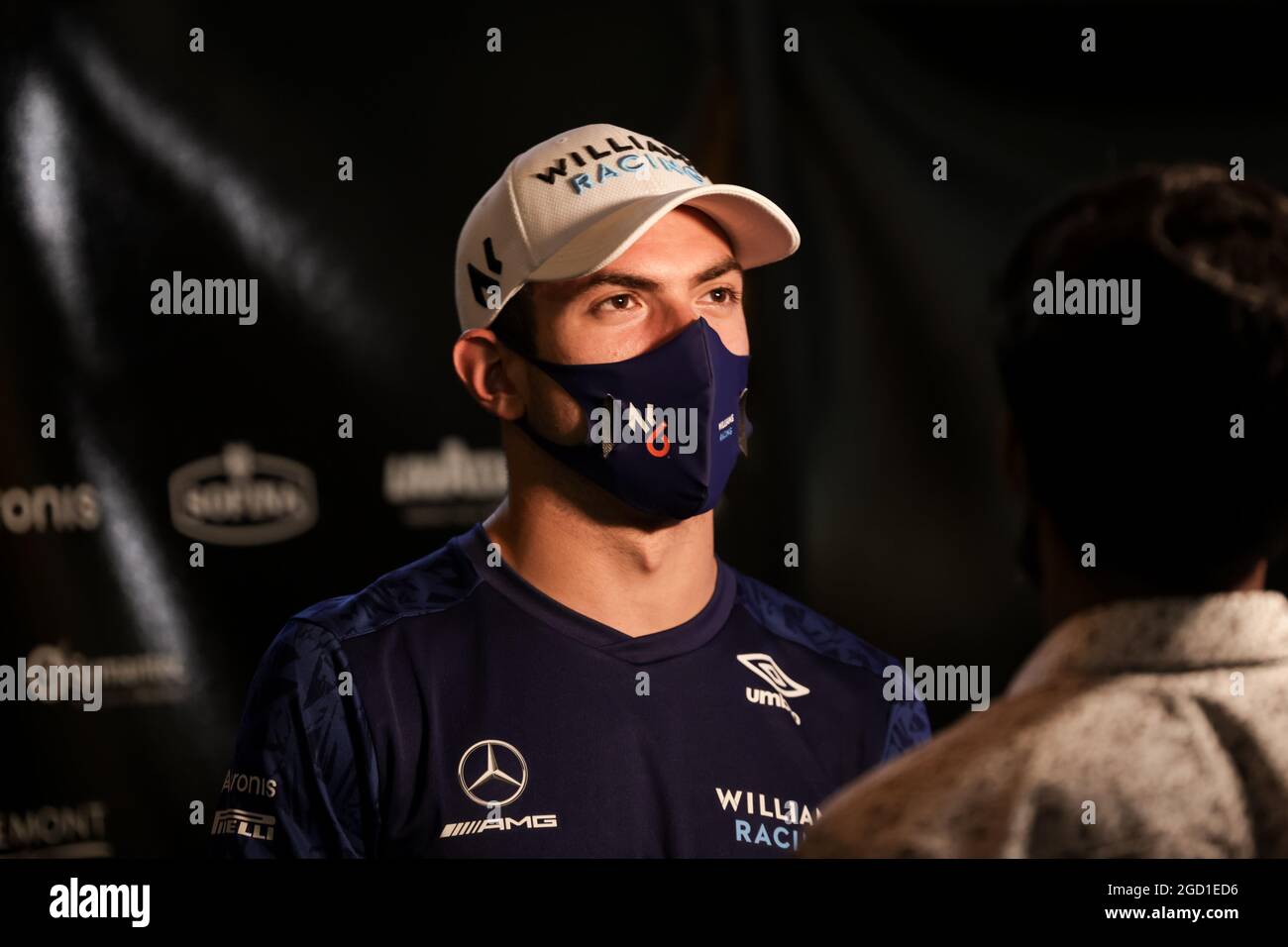 Nicholas Latifi (CDN) Williams Racing. Großer Preis von Bahrain, Freitag, 26th. März 2021. Sakhir, Bahrain. Stockfoto