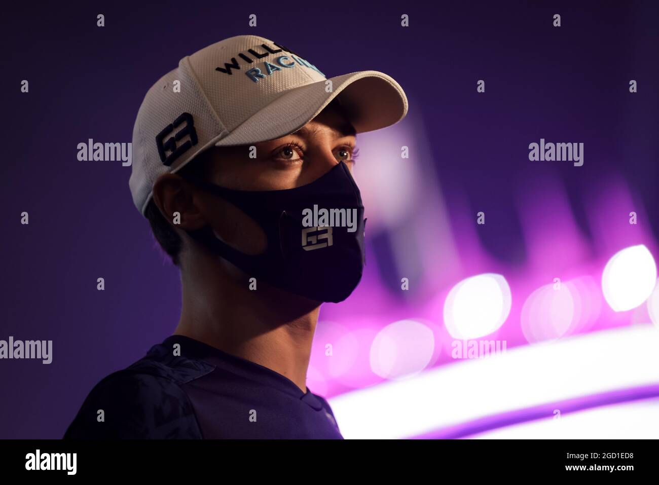 George Russell (GBR) Williams Racing. Großer Preis von Bahrain, Freitag, 26th. März 2021. Sakhir, Bahrain. Stockfoto