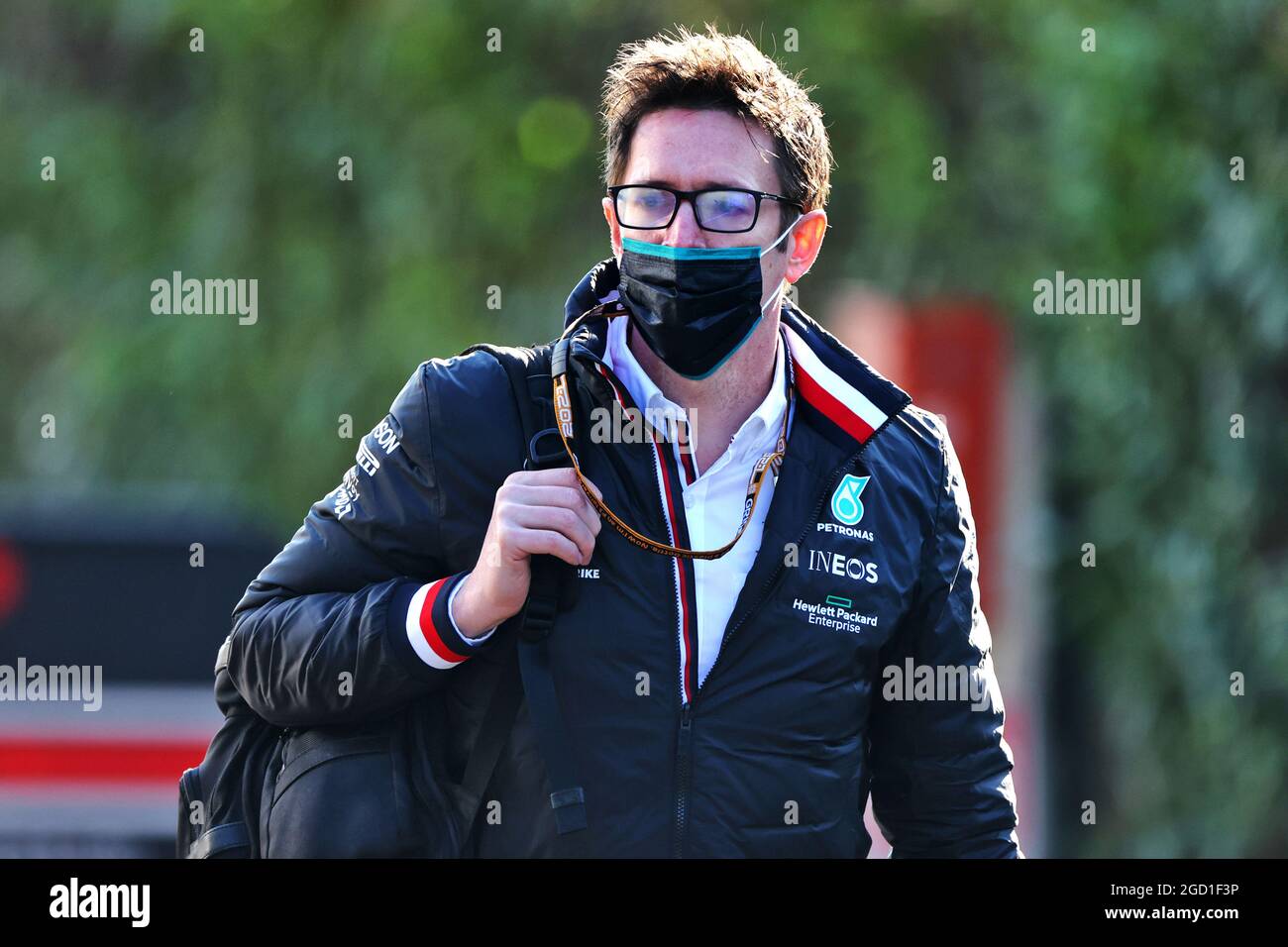 Andrew Shovlin (GBR) Mercedes AMG F1 Engineer. Emilia Romagna Grand Prix, Freitag, 16. April 2021. Imola, Italien. Stockfoto