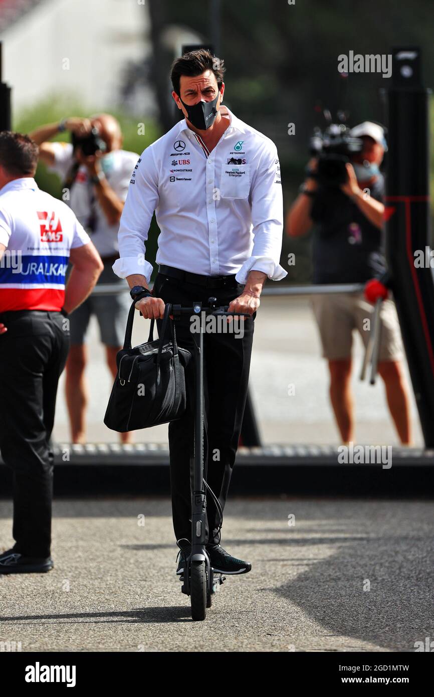 Toto Wolff (GER) Mercedes AMG F1 Aktionär und Executive Director. Großer Preis von Frankreich, Samstag, 19. Juni 2021. Paul Ricard, Frankreich. Stockfoto