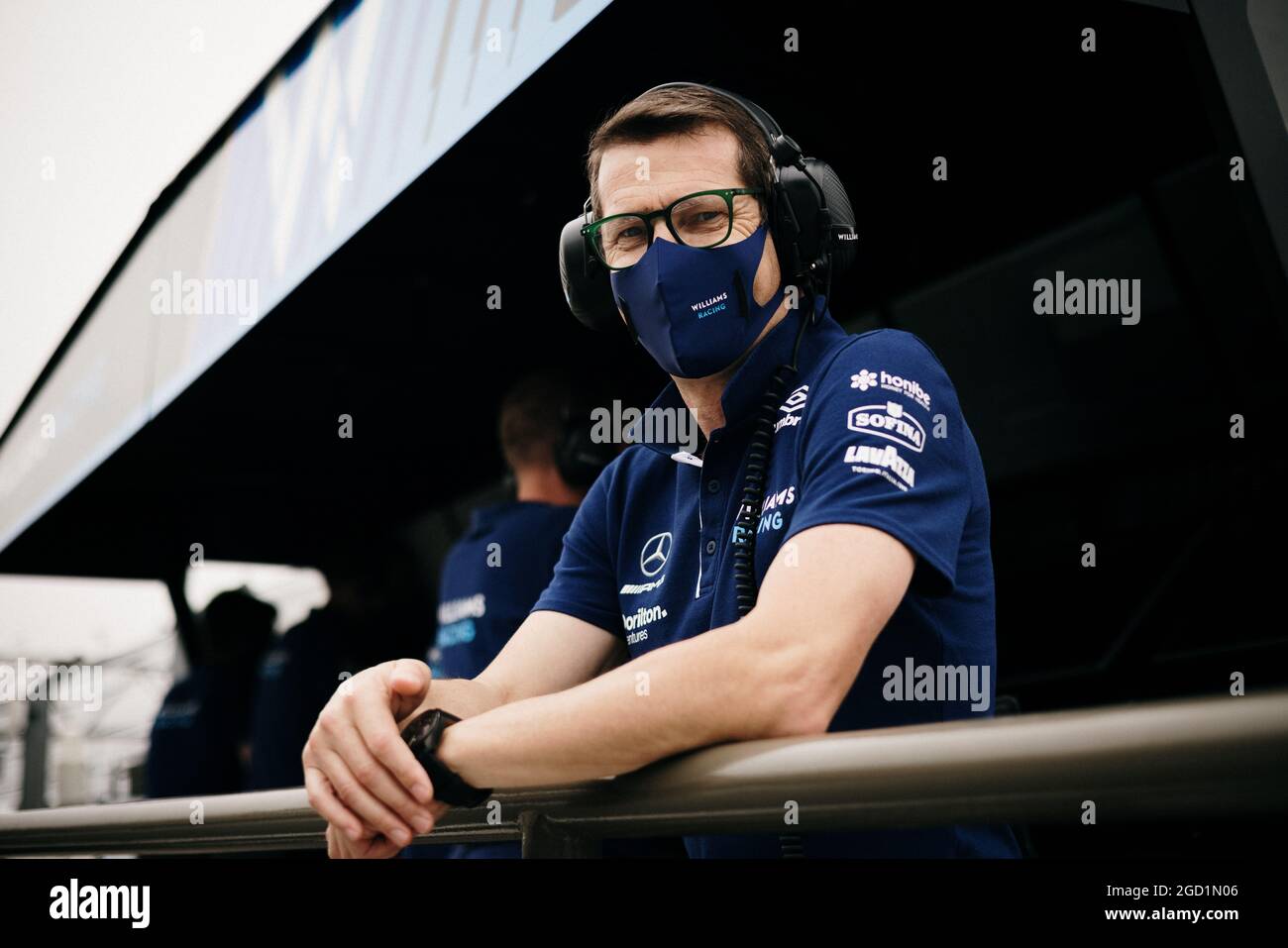 FX Demaison (FRA) Williams Racing Technical Director. Großer Preis von Frankreich, Samstag, 19. Juni 2021. Paul Ricard, Frankreich. Stockfoto