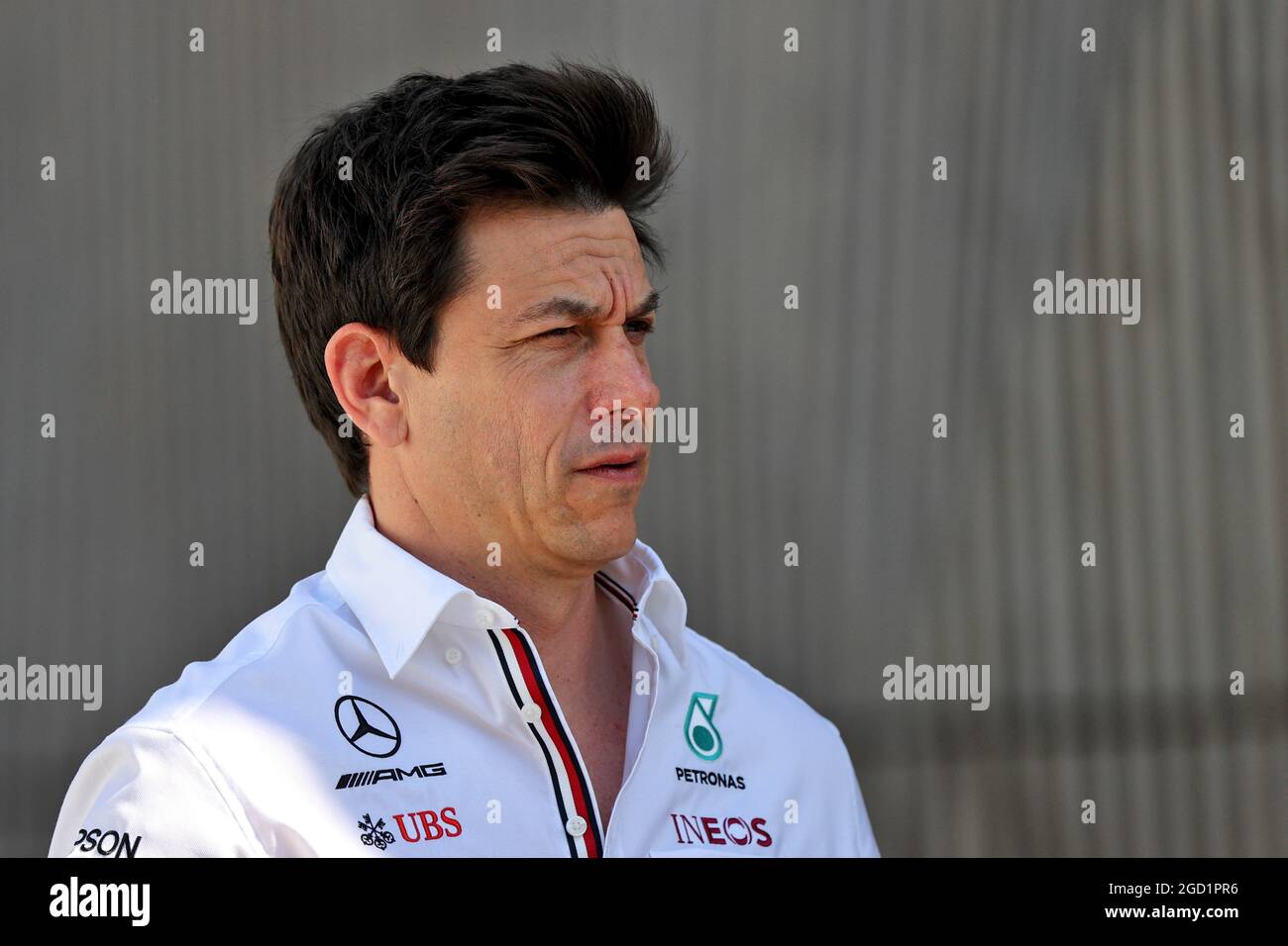 Toto Wolff (GER) Mercedes AMG F1 Aktionär und Executive Director. Großer Preis von Österreich, Samstag, 3. Juli 2021. Spielberg, Österreich. Stockfoto
