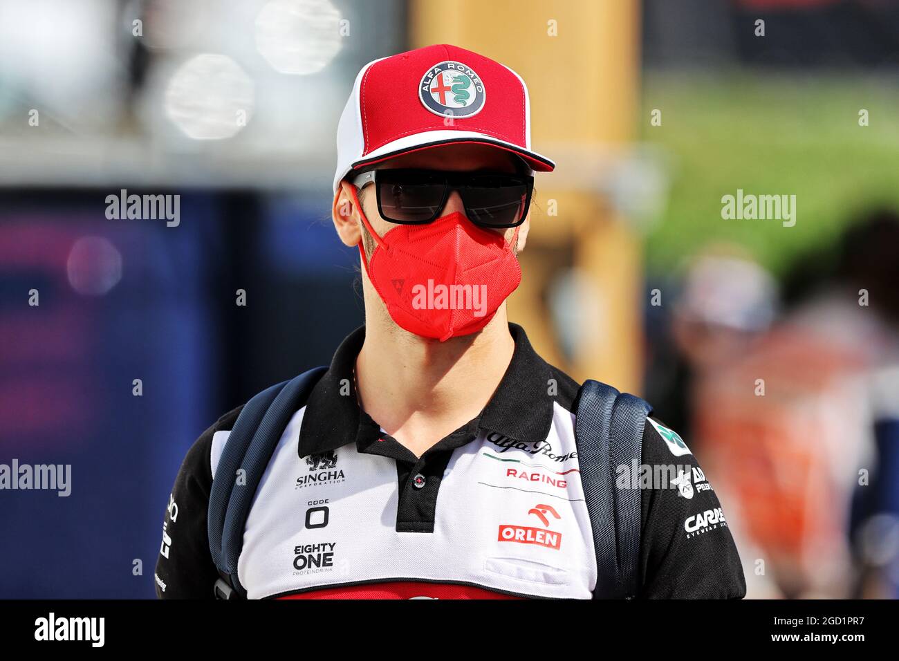 Antonio Giovinazzi (ITA) Alfa Romeo Racing. Großer Preis von Österreich, Samstag, 3. Juli 2021. Spielberg, Österreich. Stockfoto