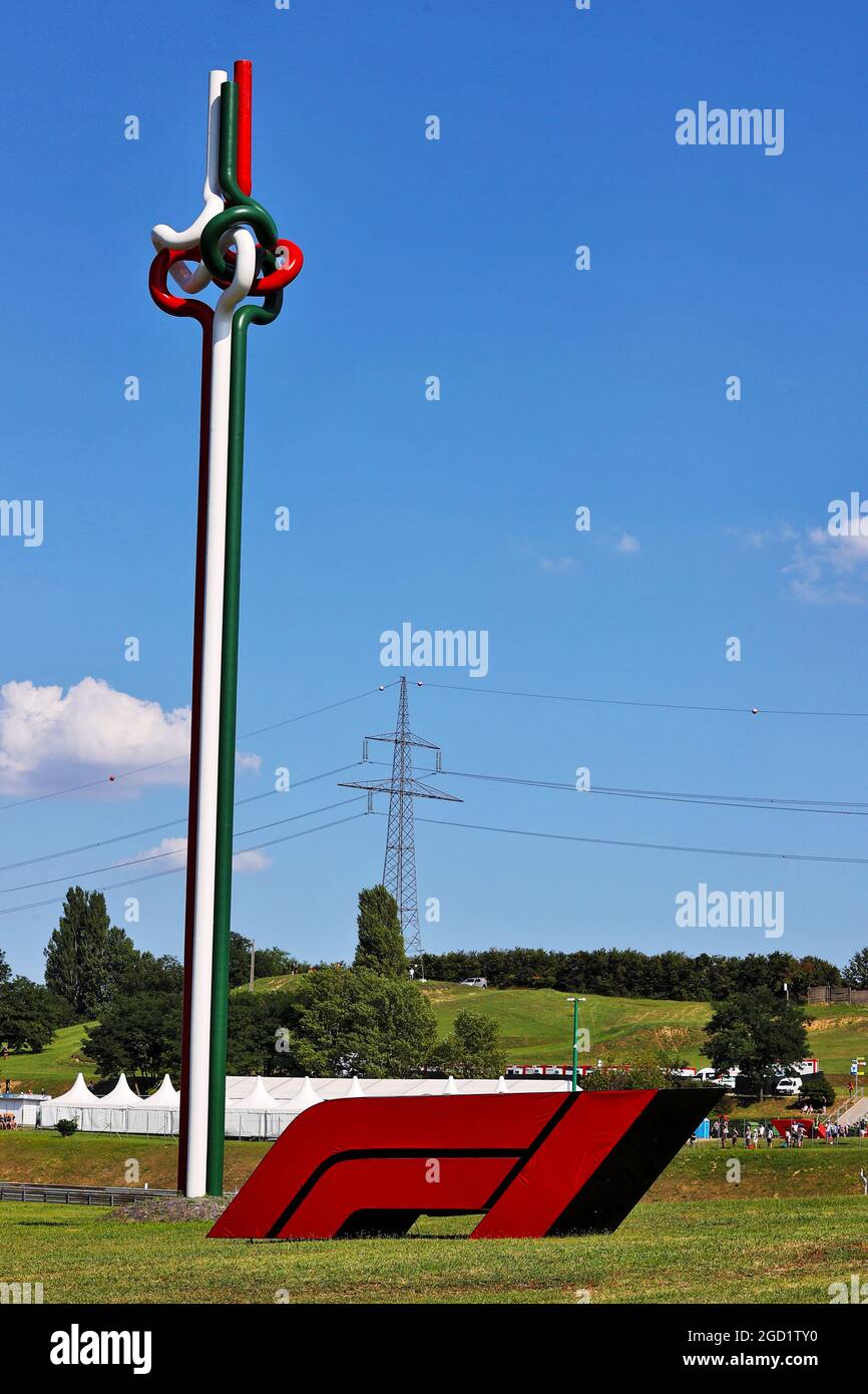 Atmosphäre im Kreislauf. Großer Preis von Ungarn, Freitag, 30. Juli 2021. Budapest, Ungarn. Stockfoto