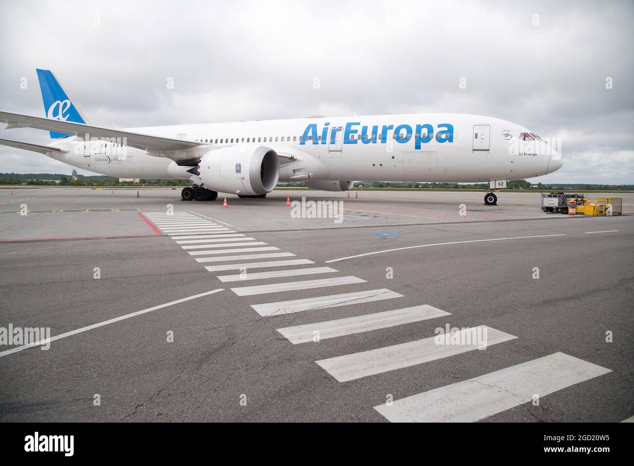 Boeing 787 Dreamliner von Air Europa in Danzig, Polen. 26. Mai 2021 © Wojciech Strozyk / Alamy Stock Photo *** Lokale Bildunterschrift *** Stockfoto