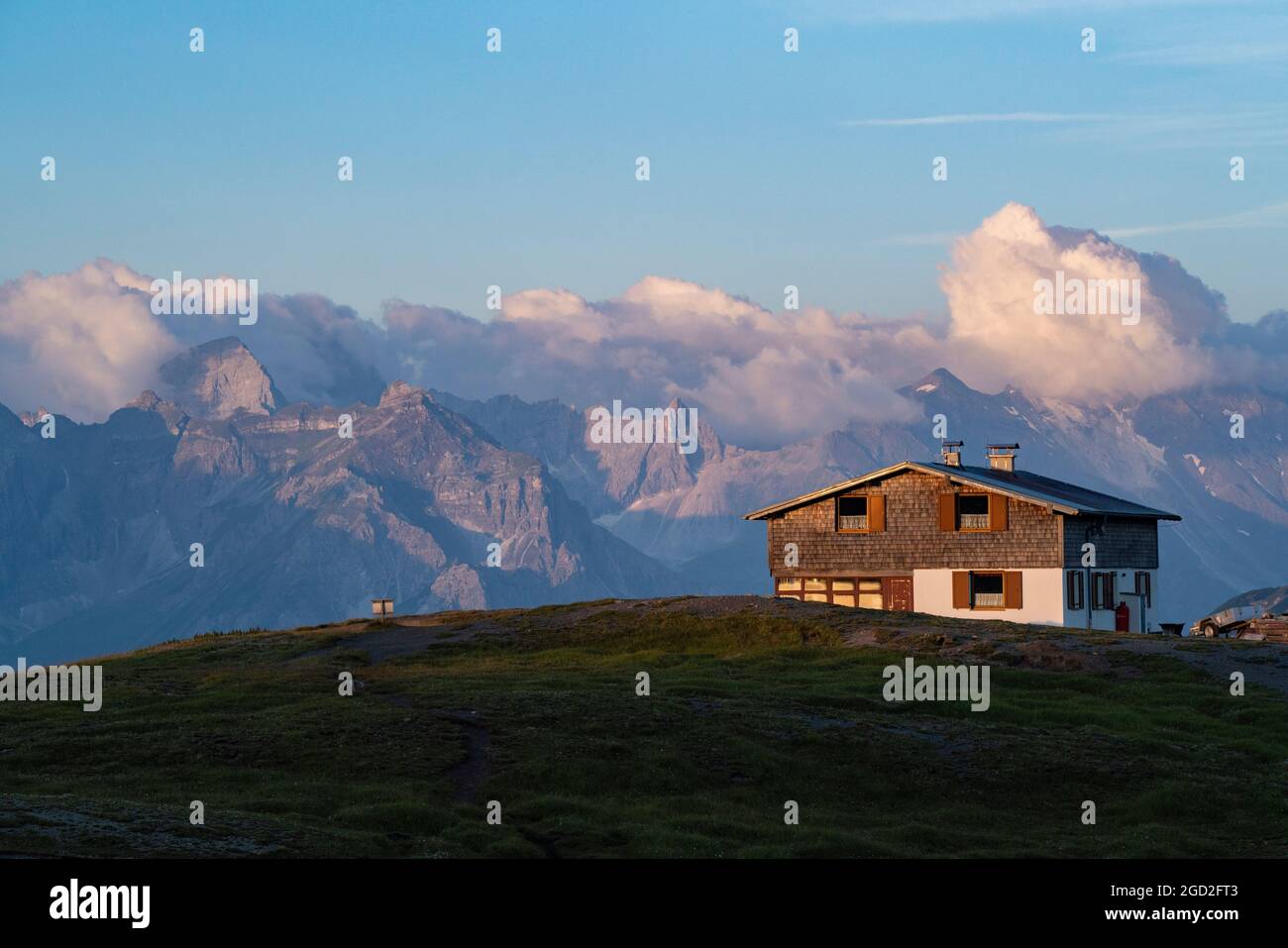 Geographie / Reisen, Österreich, Tirol, Blaserhütte, Stubaier Alpen, ADDITIONAL-RIGHTS-CLEARANCE-INFO-NOT-AVAILABLE Stockfoto