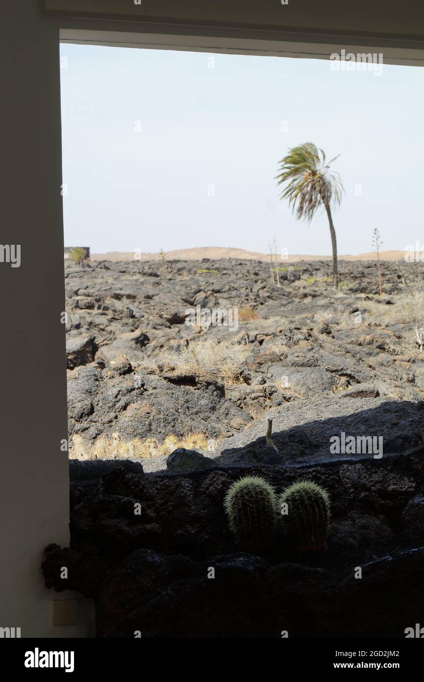 Fundación César Manrique in Tahiche, Lanzarote, Kanarische Inseln, Spanien Stockfoto