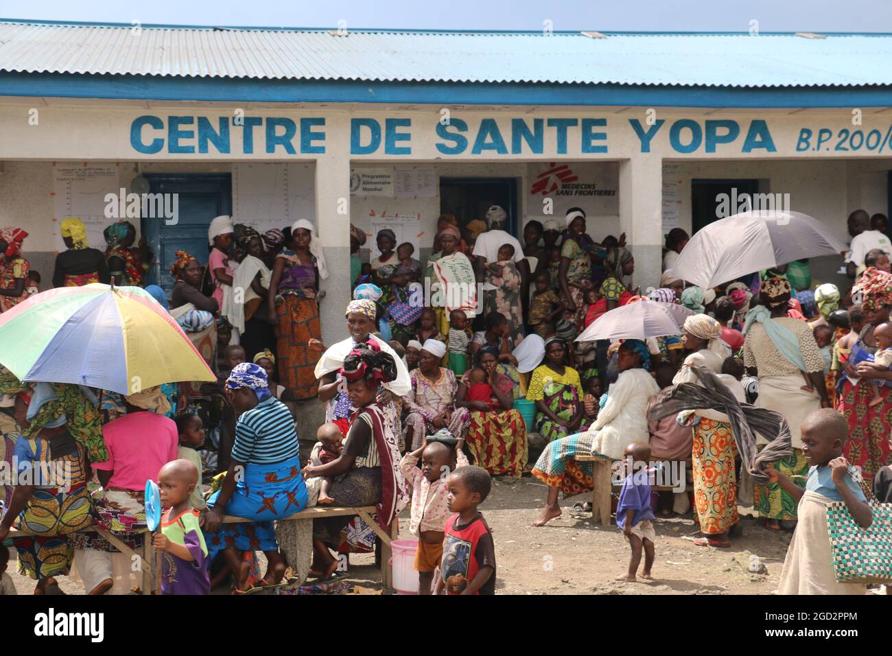 Während einer Krise in Nord-Kivu Cote d’Ivoire (Elfenbeinküste) Ca. 22. März 2017 Stockfoto