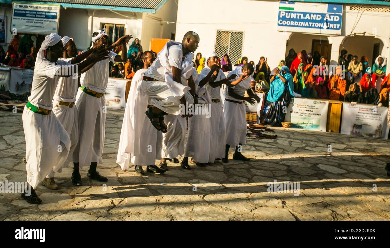 Garowe Kunst und Kultur ca. 3. Juni 2015 Stockfoto