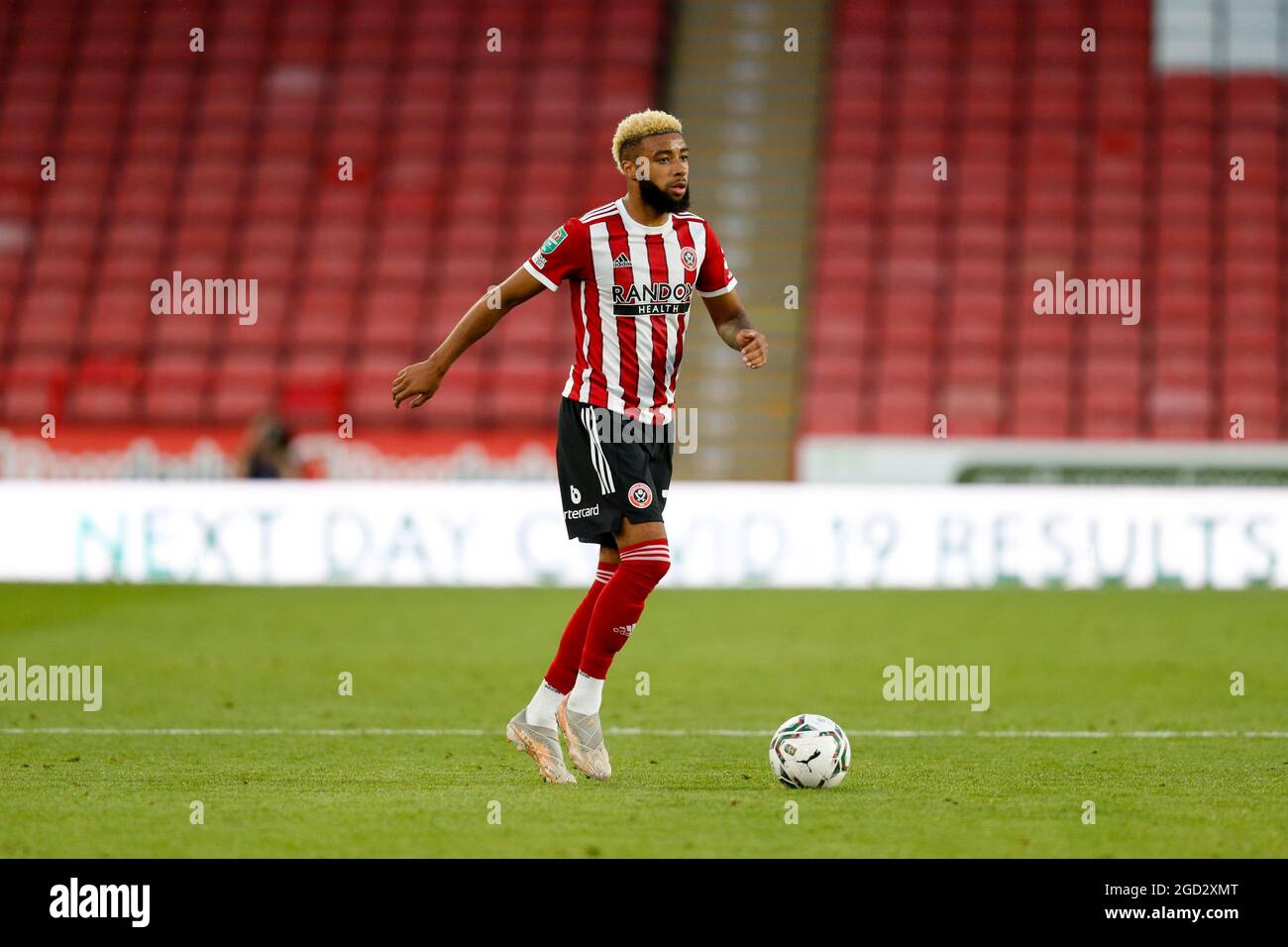 Jayden Bogle #20 von Sheffield United Stockfoto