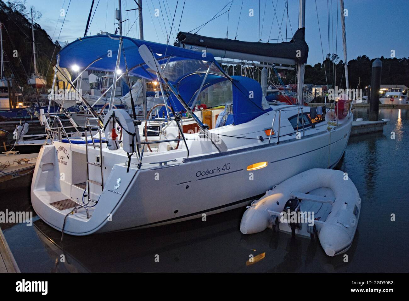 Antipodes II Beneteau Oceanis 40 Yacht Stockfoto