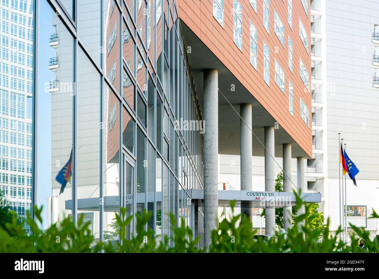 Courtyard by Marriott Berlin City Centre Hotel, Deutschland Stockfoto