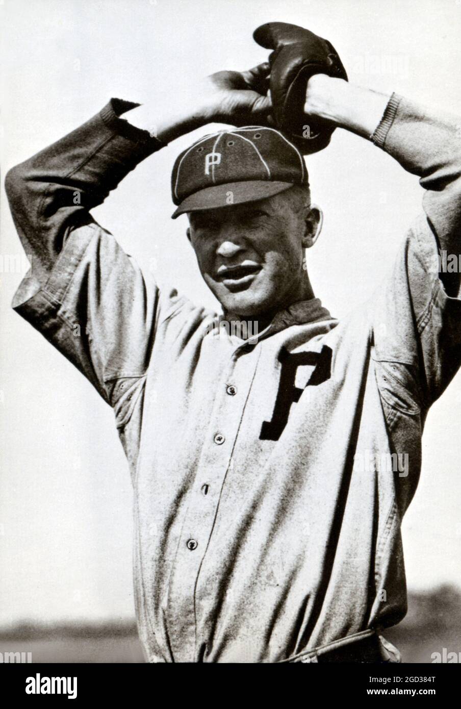 Grover Cleveland Alexander war in den 1910er und 1920er Jahren ein Pitcher der Hall of Fame. Stockfoto