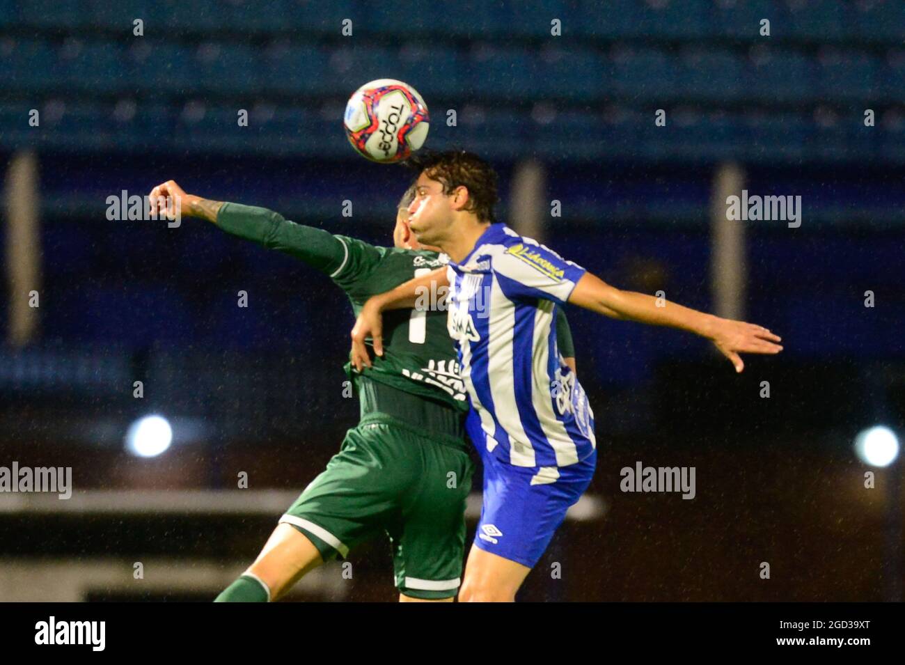 Florianópolis (SC), 10/08/2021 - Futebol / Campeonato Brasileiro - Partida entre Avaí X Guarani válida pela 17ª rodada da Série B do Campeonato Brasil Stockfoto