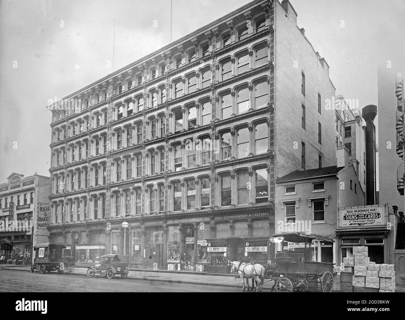 Geological Survey Building, F Street ca. zwischen 1909 und 1920 Stockfoto