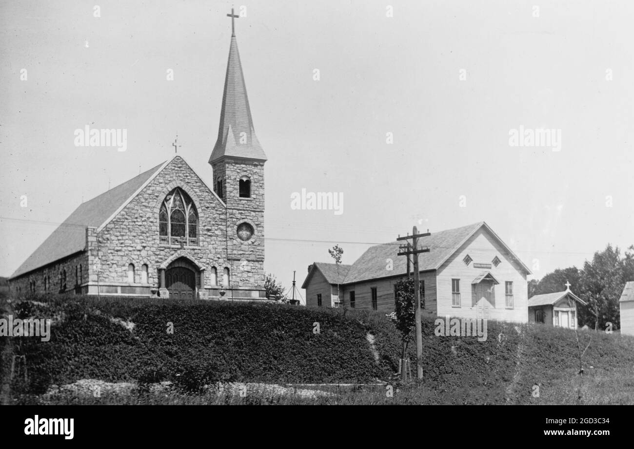 Our Lady of Victory Catholic, Conduit Road, Washington D.C. ca. zwischen 1909 und 1919 Stockfoto