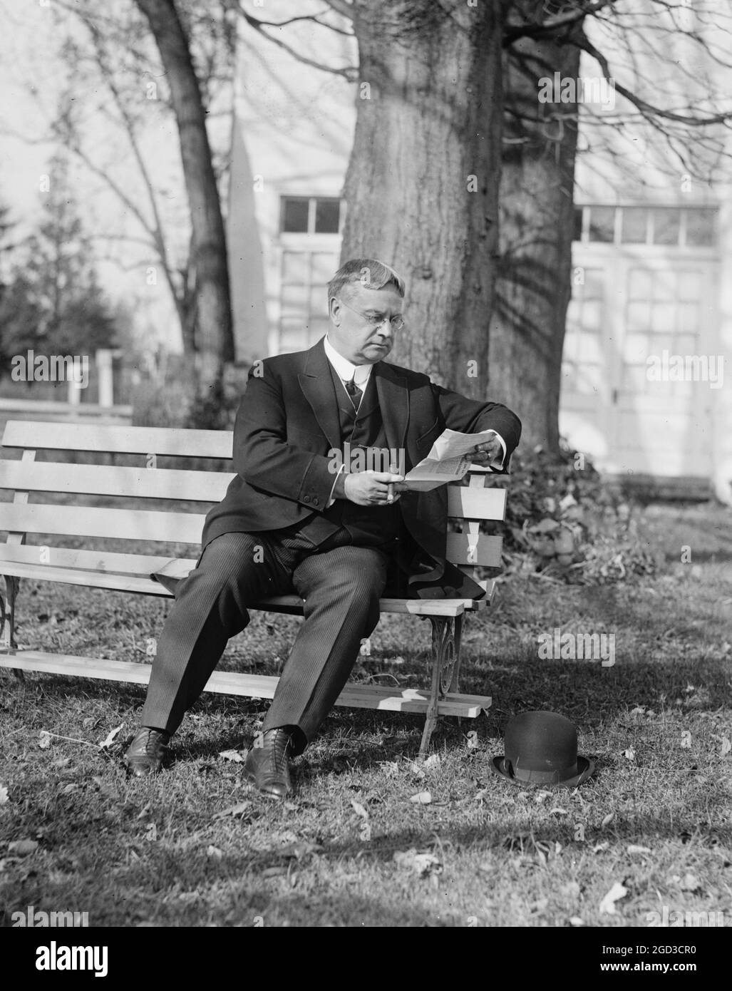 Senator Hiram Johnson ca. zwischen 1918 und 1920 Stockfoto