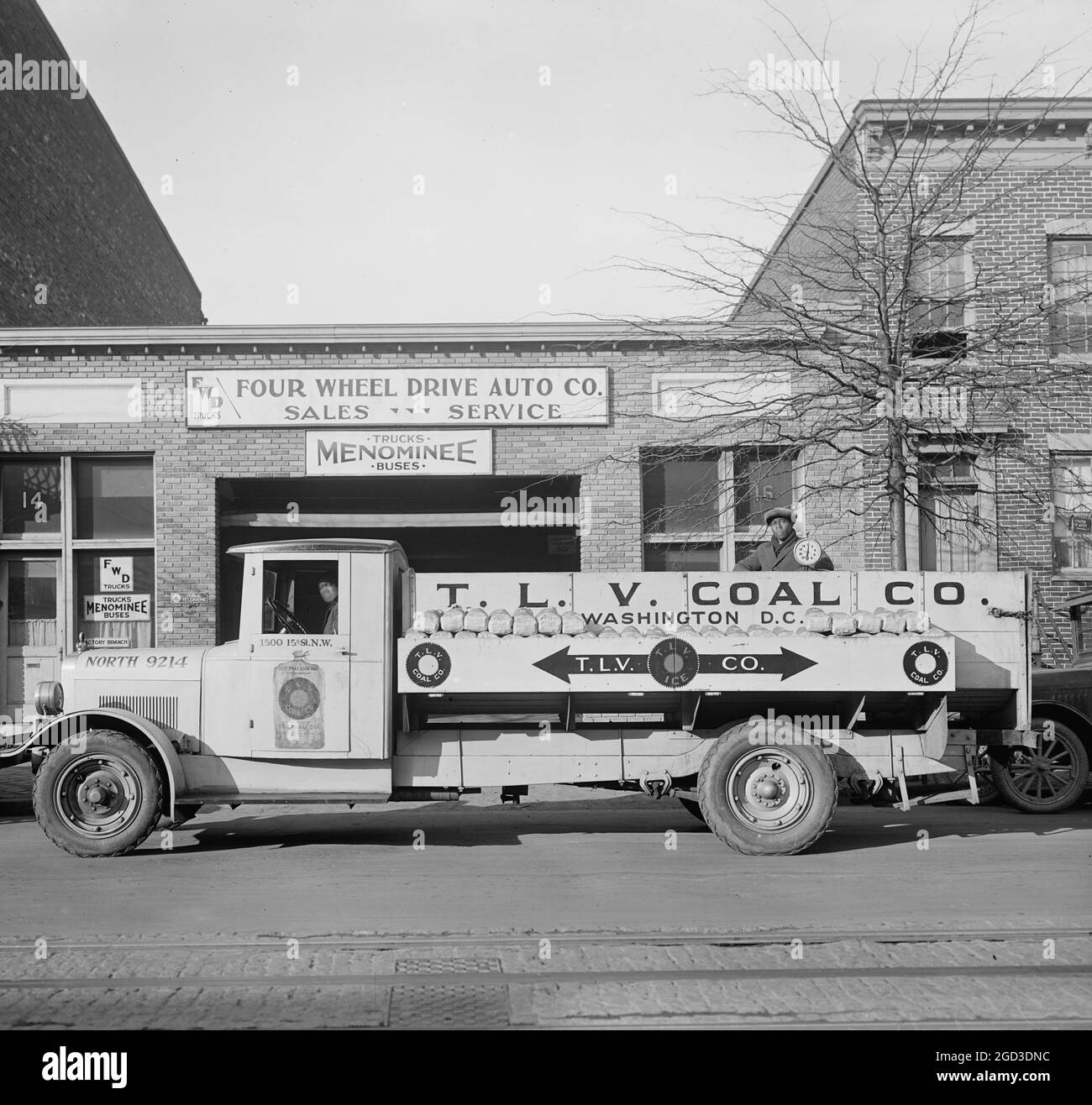 Allradantrieb Auto Company T.L.V. Kohlekraftwagen ca. zwischen 1918 und 1928 Stockfoto