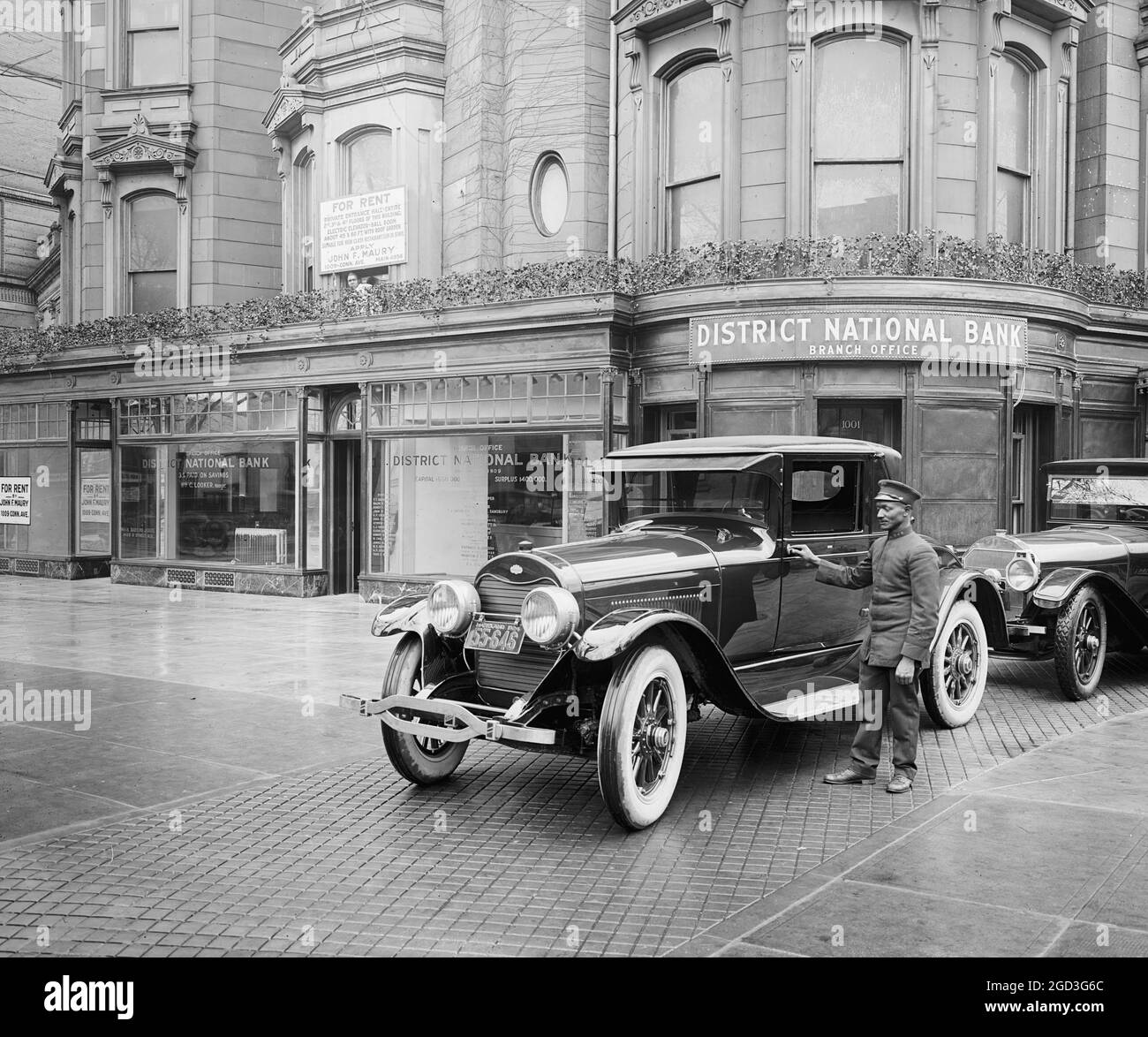 Dist. National Bank, Dupont Branch, [Washington, D.C.]. Ca. zwischen 1910 und 1920 Stockfoto