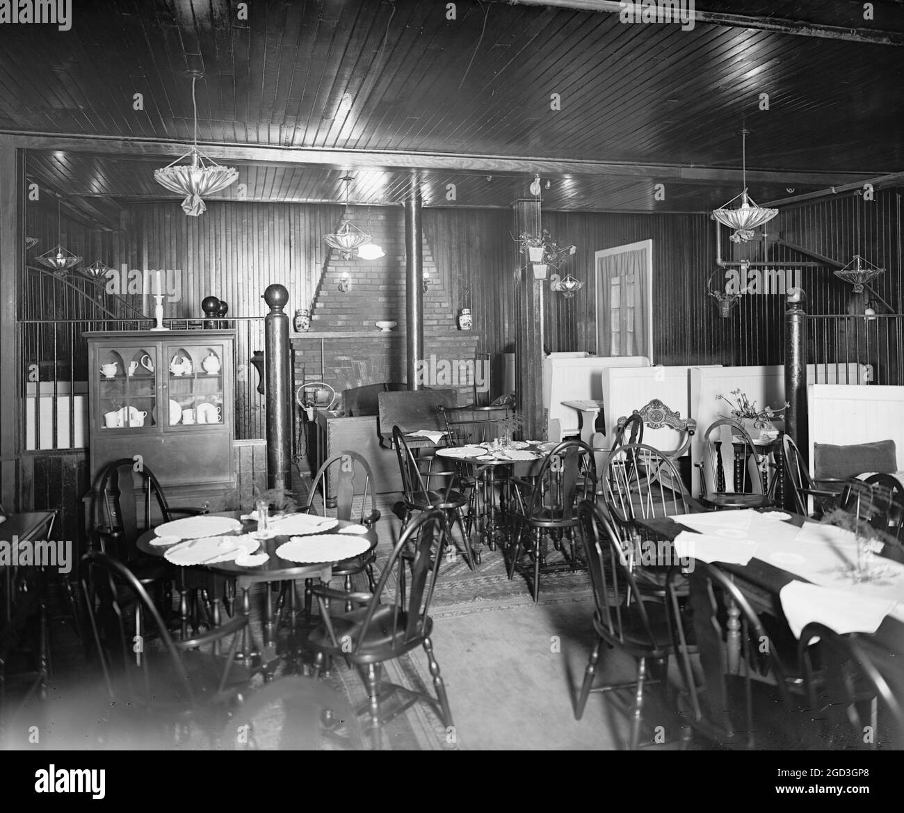 General Federation of Women's Clubs, Iron Gate Inn, GFWC Headquarters in 1734 N Street NW, in Washington, D.C. ca. zwischen 1910 und 1920 Stockfoto