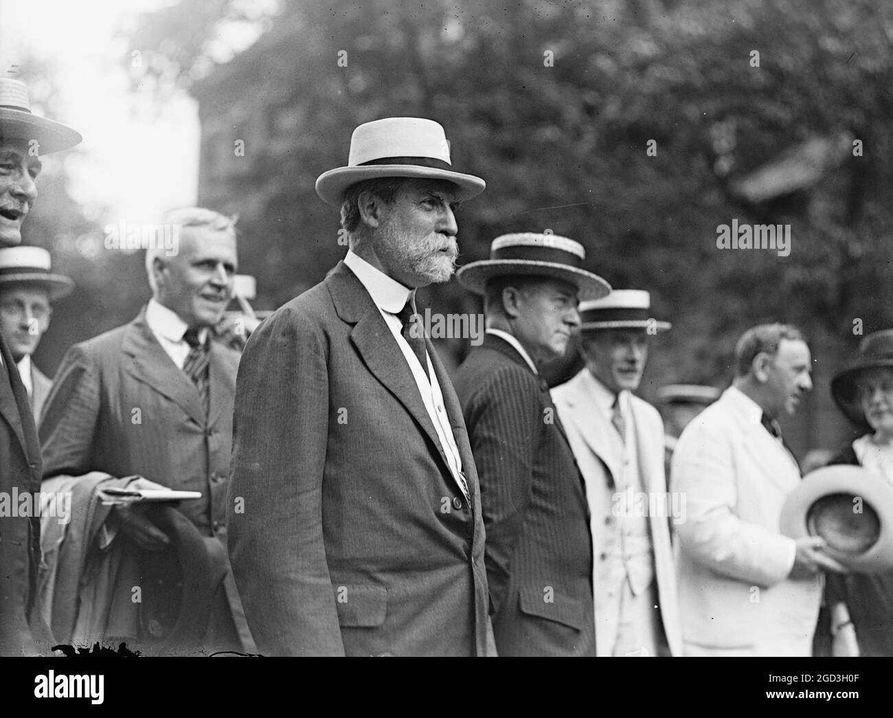 Charles E. Hughes ca. zwischen 1909 und 1920. 1921-1925 war er auch Staatssekretär Stockfoto