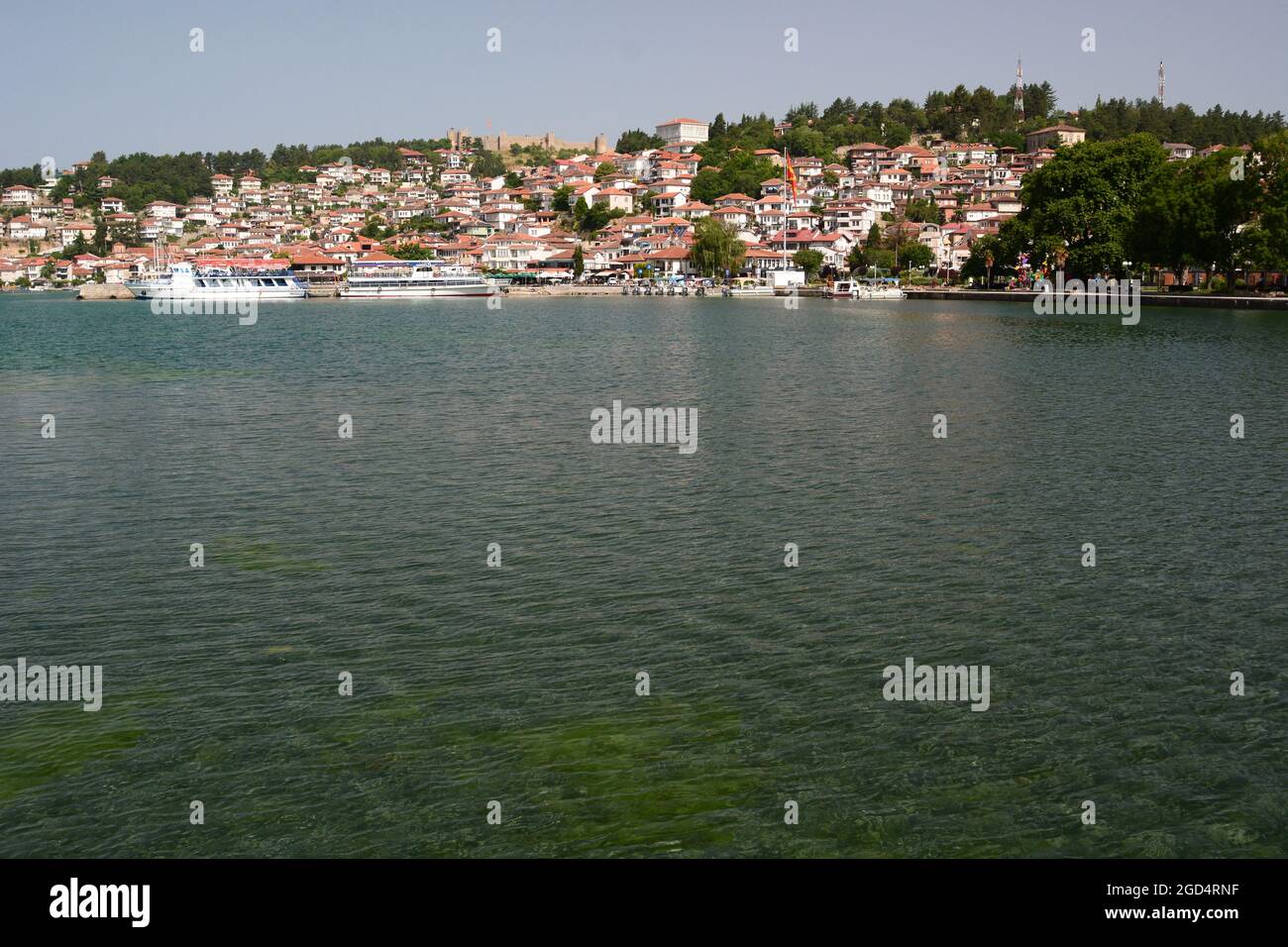 Ohrid. Nordmakedonien Stockfoto