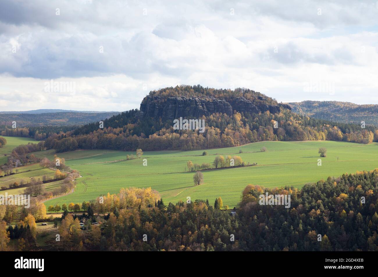 Geographie / Reisen, Deutschland, Sachsen, Nationalpark Sächsische Schweiz, Elbsandsteingebirge, ZUSÄTZLICHE-RIGHTS-CLEARANCE-INFO-NOT-AVAILABLE Stockfoto