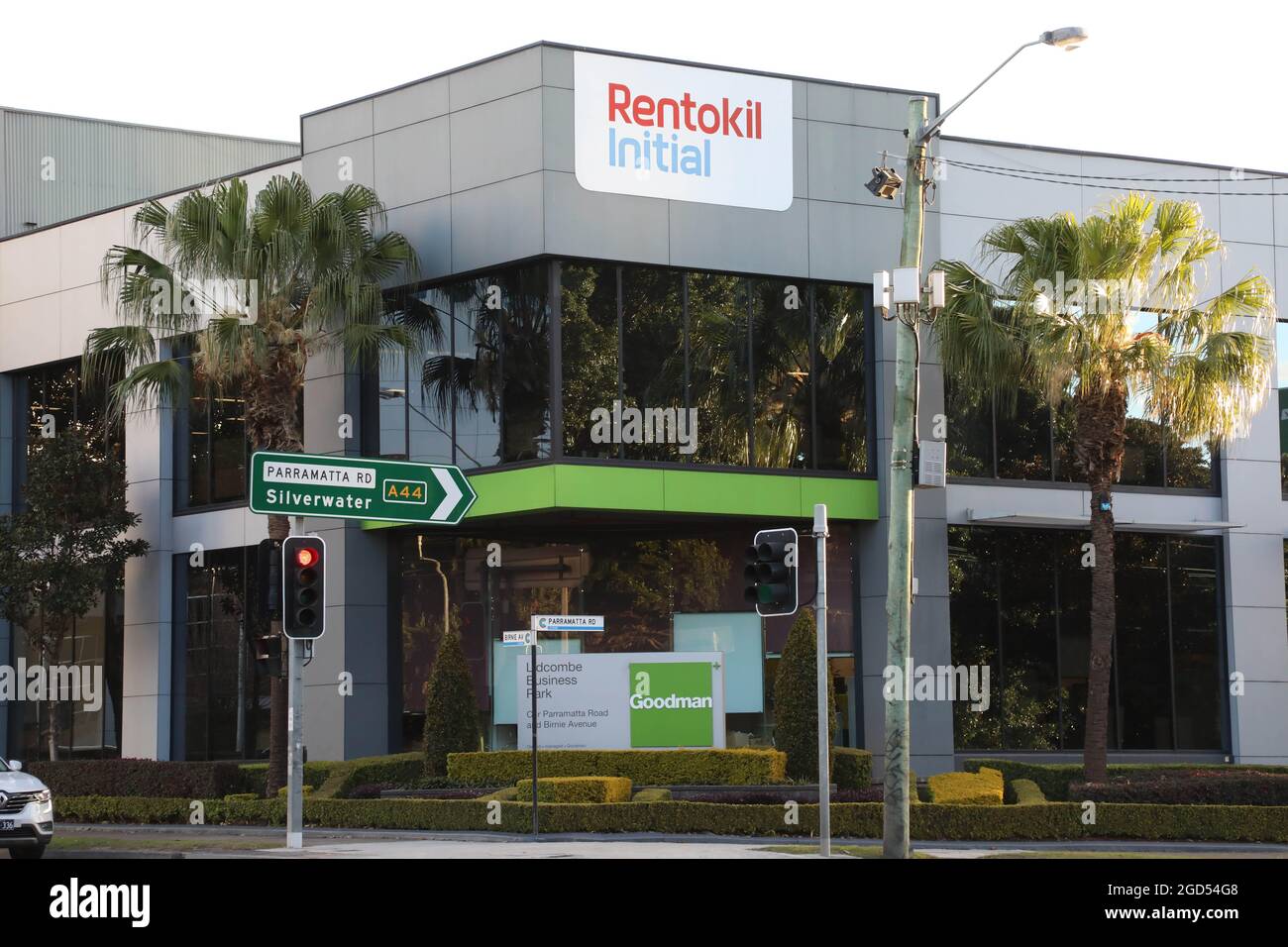 Rentokil Initial an der A1/3-29 Birnie Ave, Lidcombe NSW 2141 Stockfoto