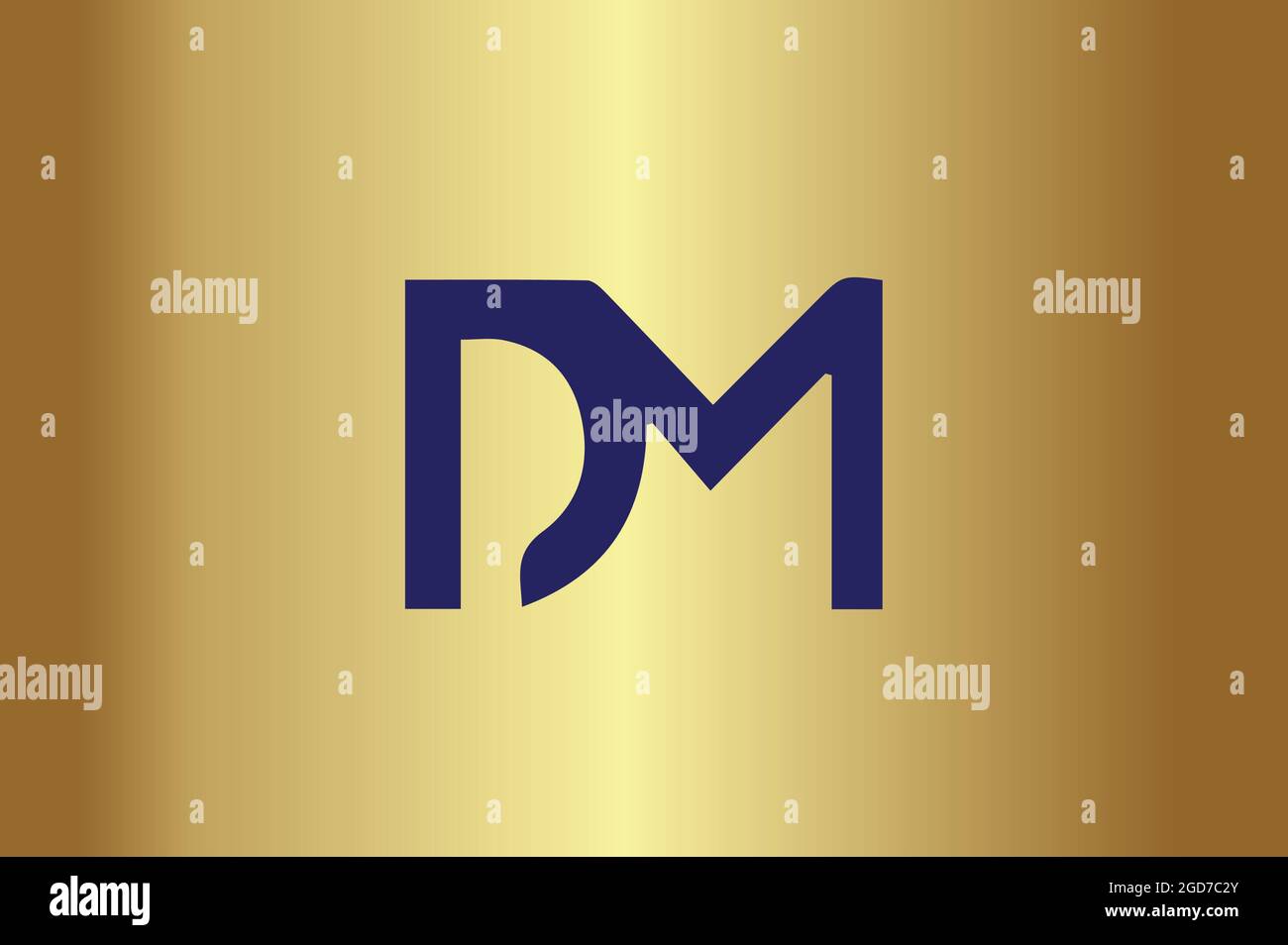 Alphabetisches Logo für Unternehmen Initiales Design für Marke oder Unternehmen Stock Vektor