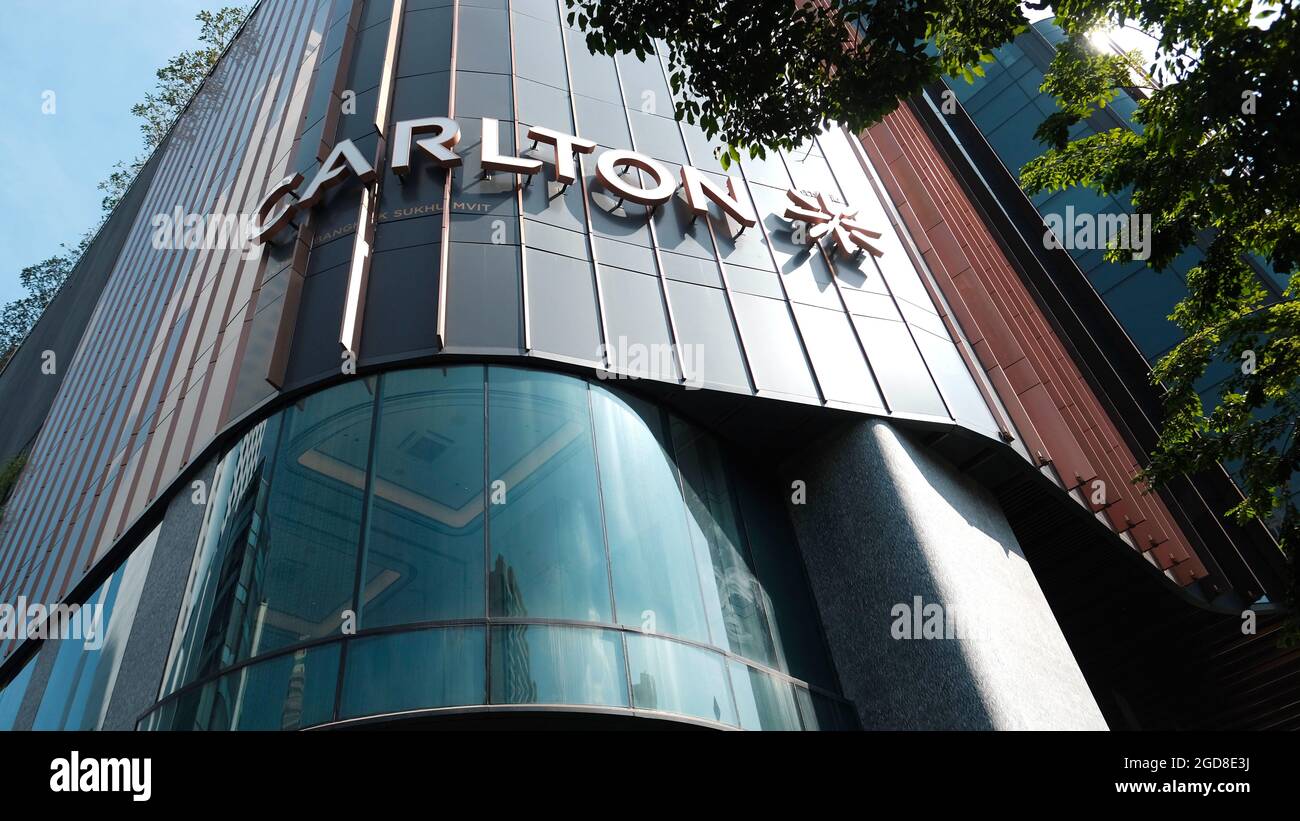 Carlton Hotel Bangkok Sukhumvit Road Khlong Toei Nuea Bangkok Thailand Stockfoto