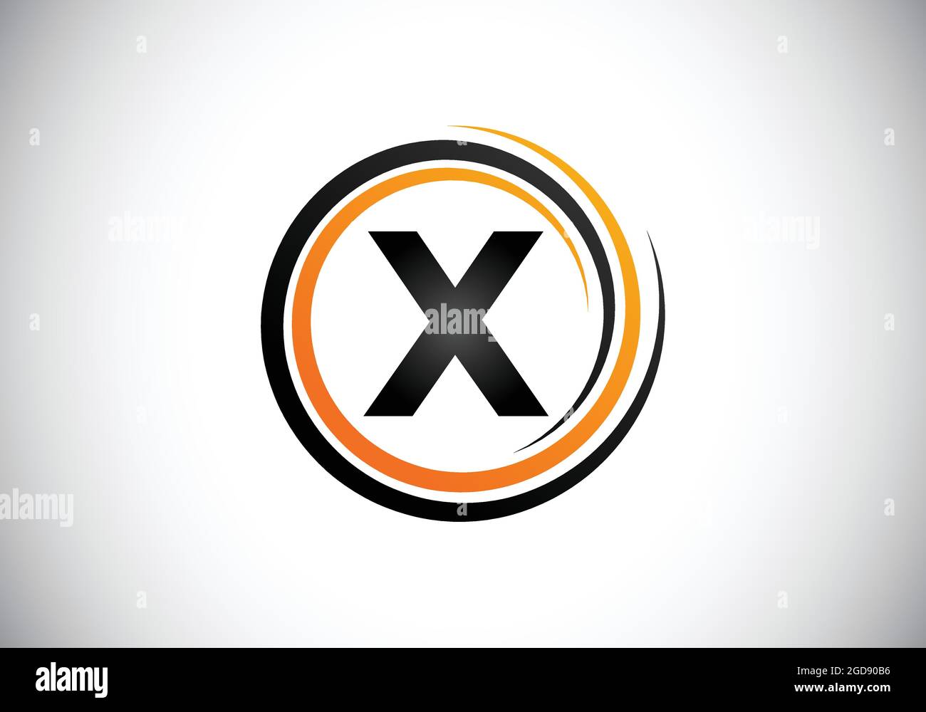 Erstes X Monogramm Alphabet In Der Spirale Logo Mit Spiralform Und Unendlich Schrift Emblem Modernes Vektorlogo Fur Das Unternehmen Und Die Unternehmensidentitat Stock Vektorgrafik Alamy
