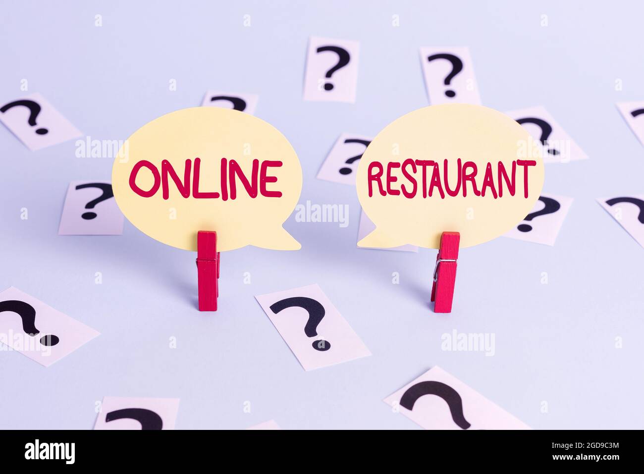 Konzeptionelle Darstellung Online-Restaurant. Geschäftskonzept Internet, das das Restaurant oder das Lebensmittelunternehmen Office Informationsverarbeitung verbindet Stockfoto