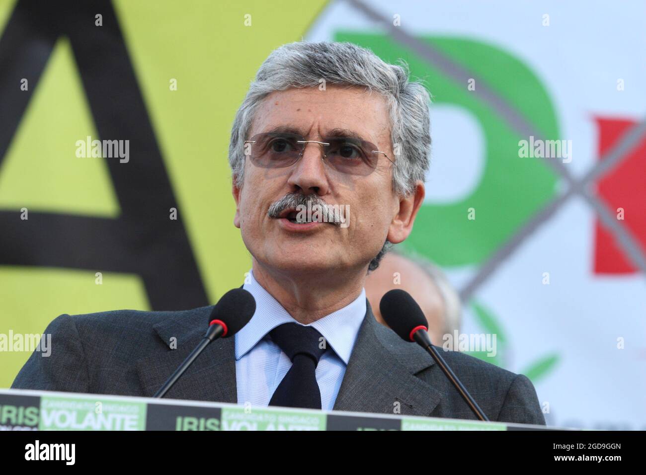 Massimo D'Alema - Cassino, Italien - 10 maggio 2011 Stockfoto