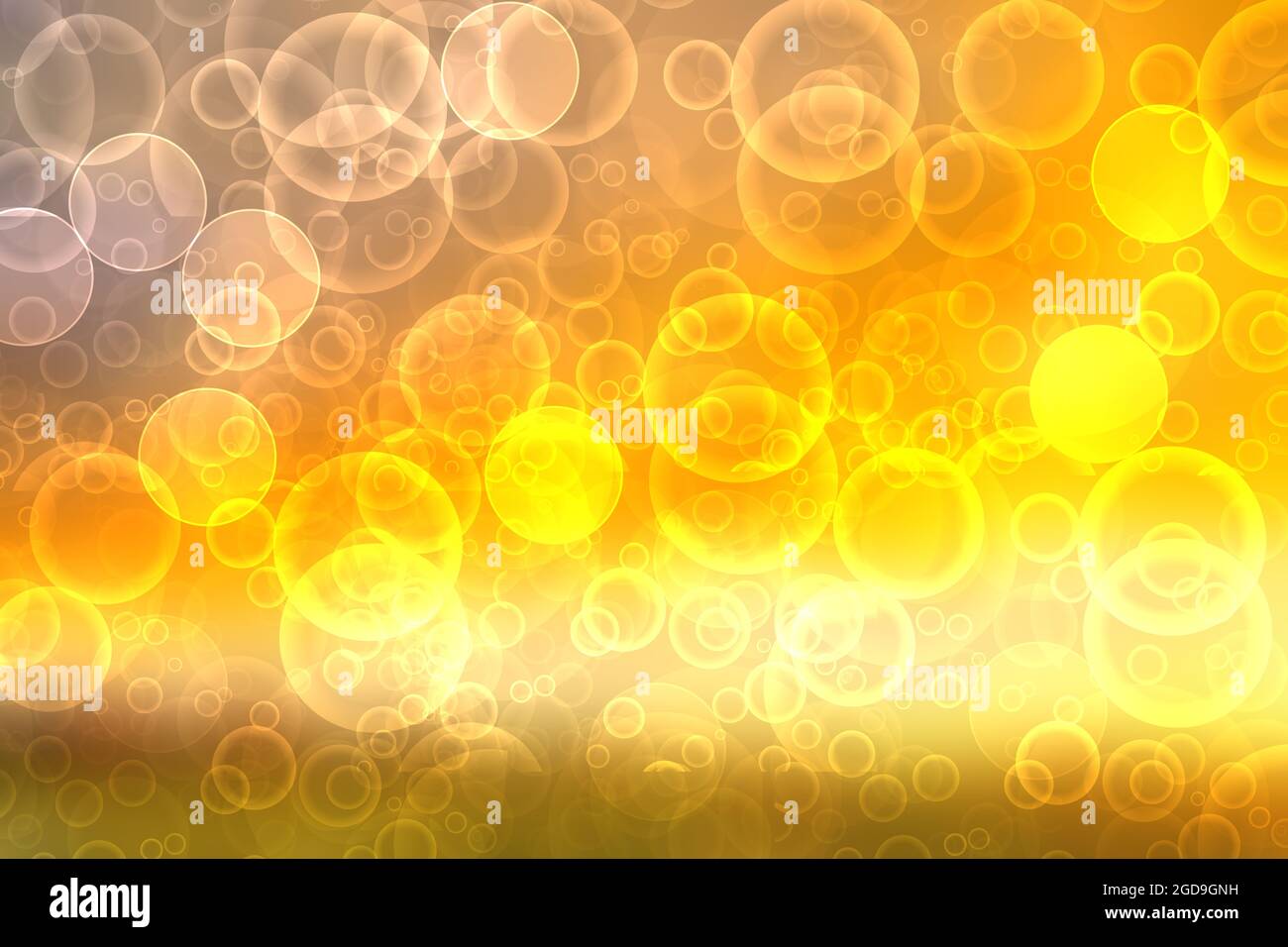 Abstrakte helle Farbverlauf orange gelb gold Herbst Hintergrund Textur mit  sonnigen Lichter und Bokeh kreisen. Platz für Ihre Konstruktion. Schöne  orange krank Stockfotografie - Alamy