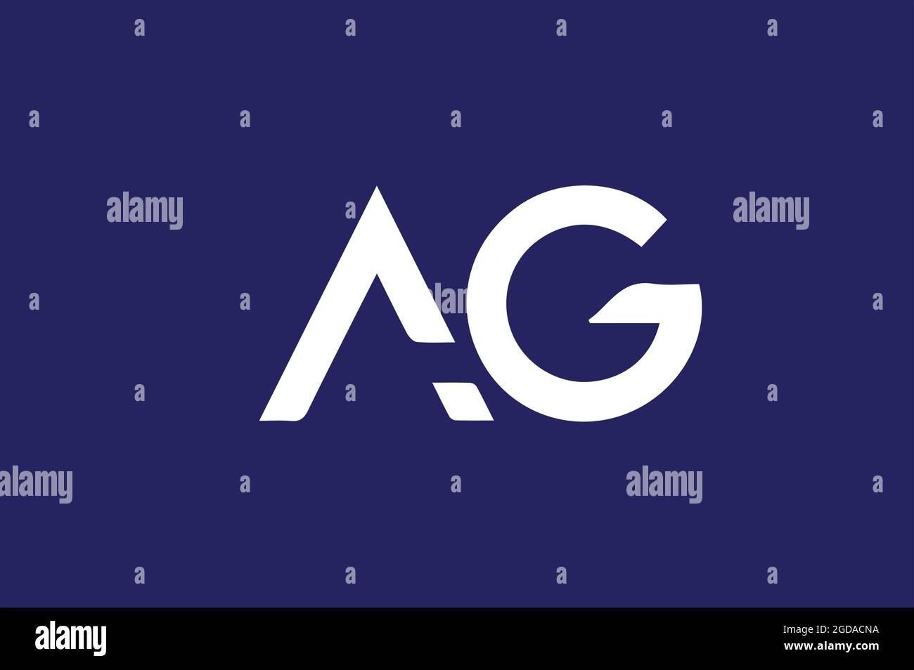 Alphabetischer Logo-Design-Vektor ursprünglicher Logo-Vektor Stock Vektor