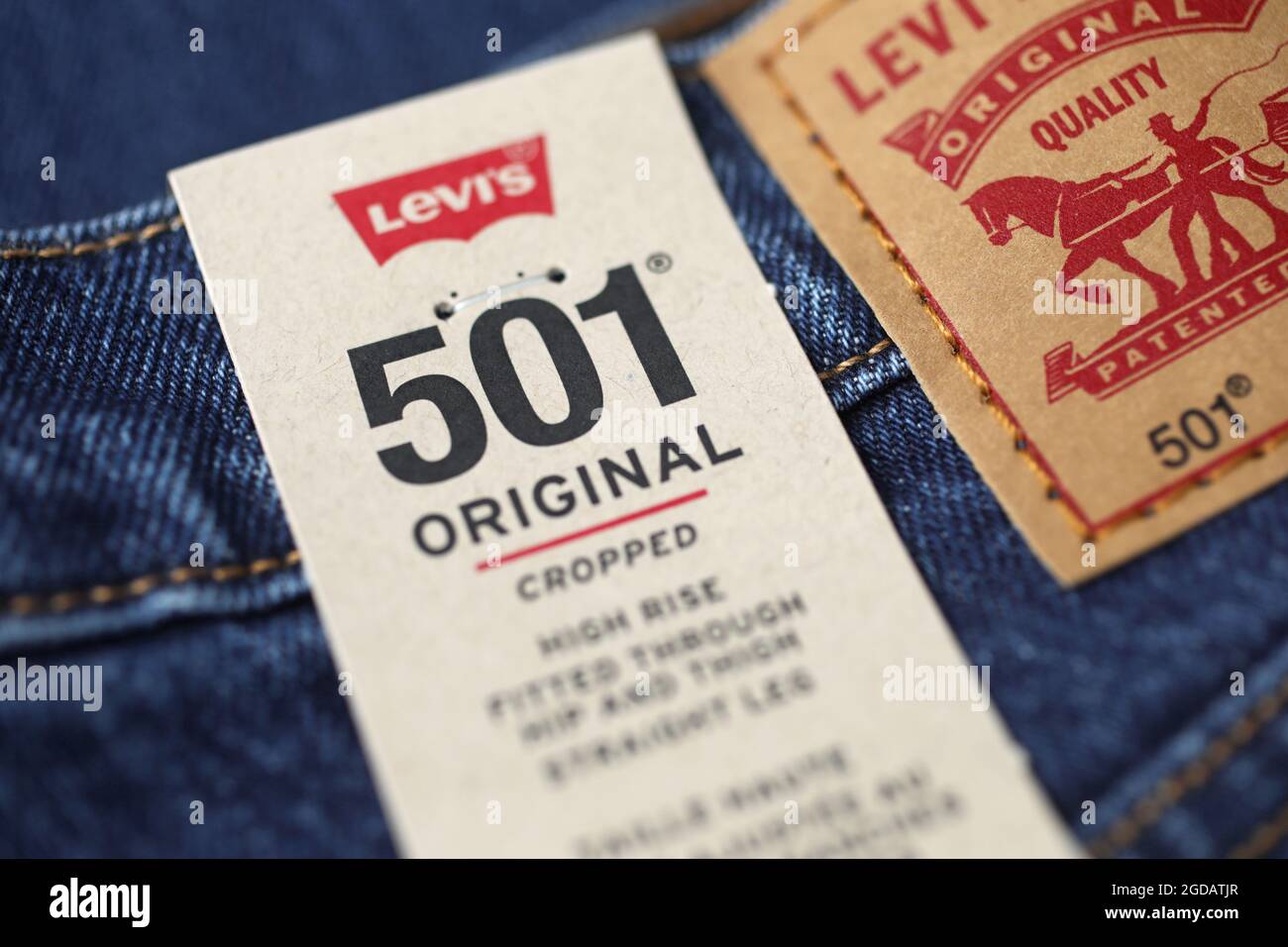 Levi's 501 Original Jeans von Levi Strauss & Co Stockfotografie - Alamy