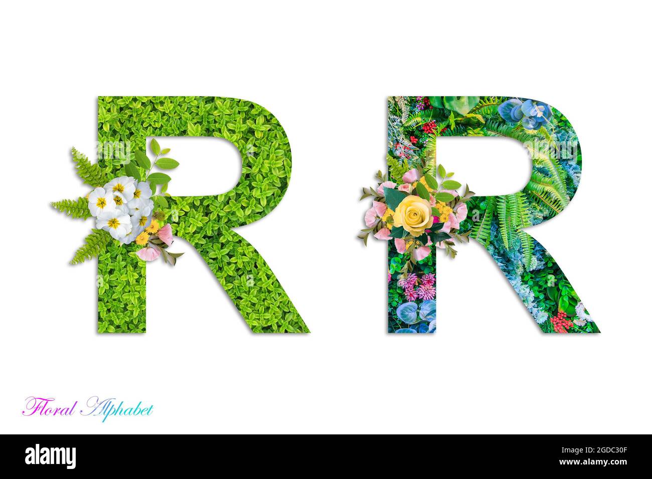 Floral Alphabet Stockfotos Und Bilder Kaufen Seite 3 Alamy