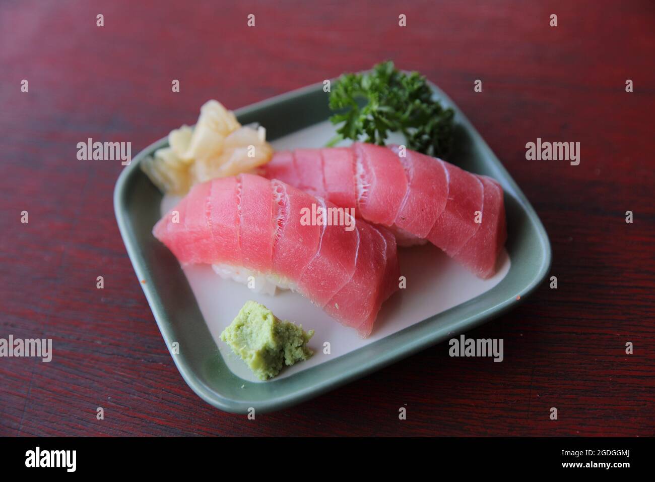 Thunfisch-sushi Stockfoto