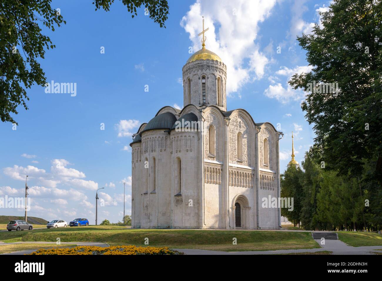 Kathedrale des Hl. Demetrius in Wladimir, Russland Stockfoto