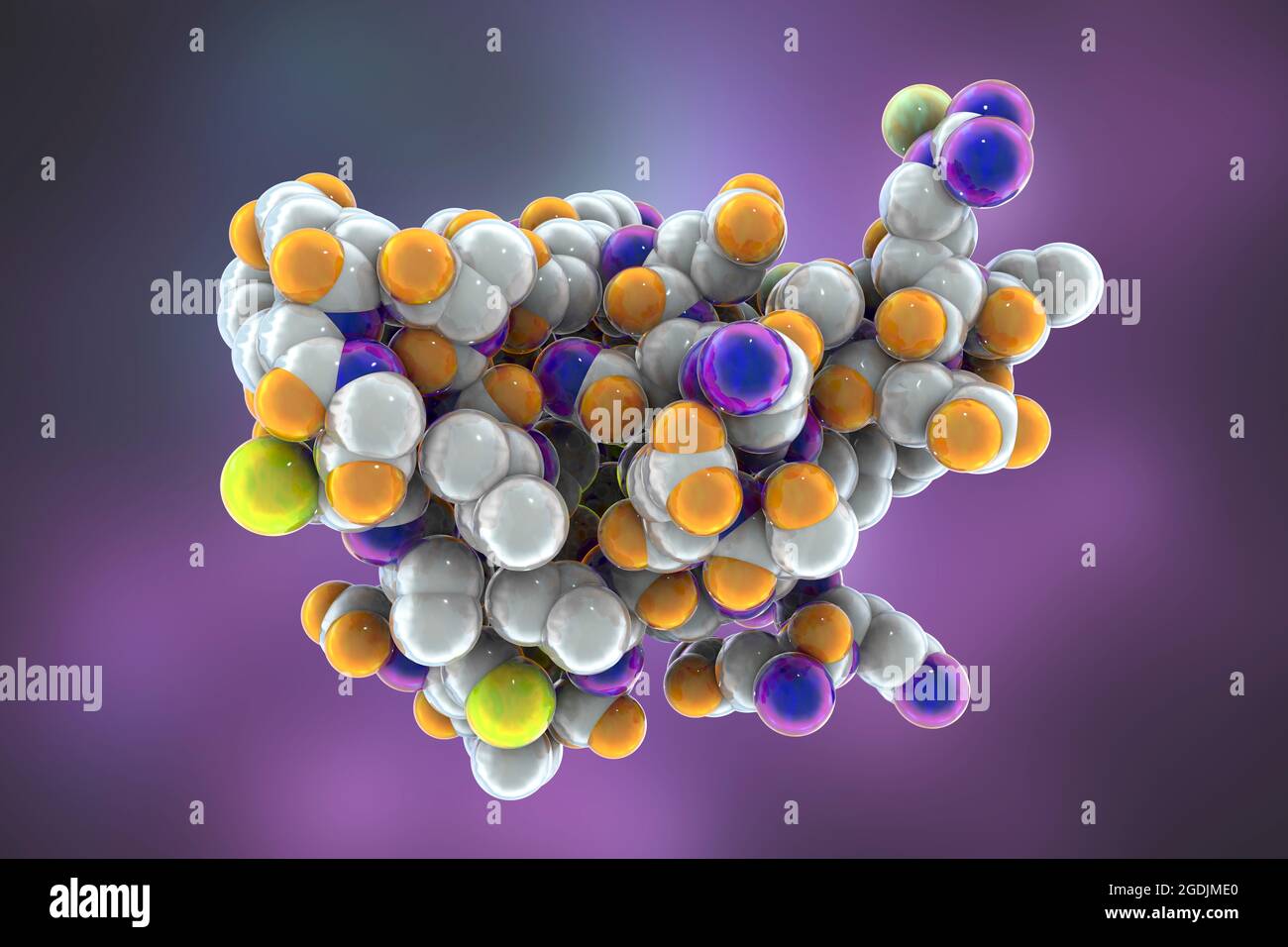 Survival Motor Neuron Protein, Illustration Stockfoto