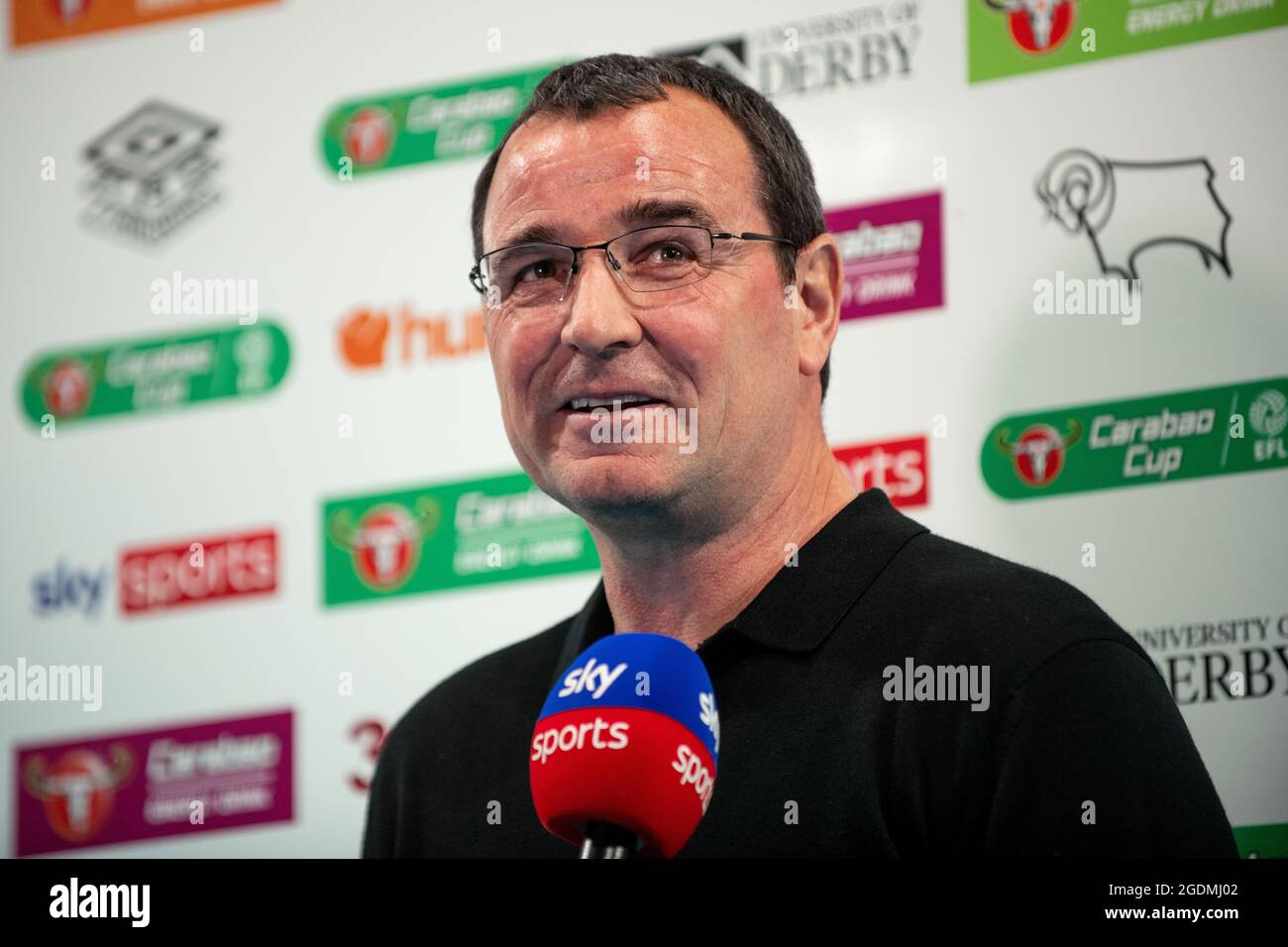 Derby, Großbritannien. Derby County 3-3 Salford City. August 2021. Stockfoto