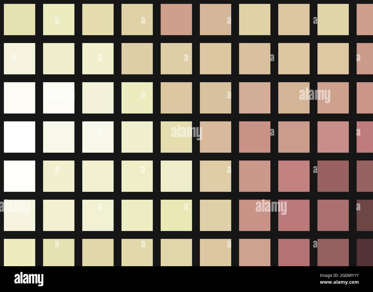 Abstrakte geometrische Farbpixel generative Kunstdarstellung Stock Vektor