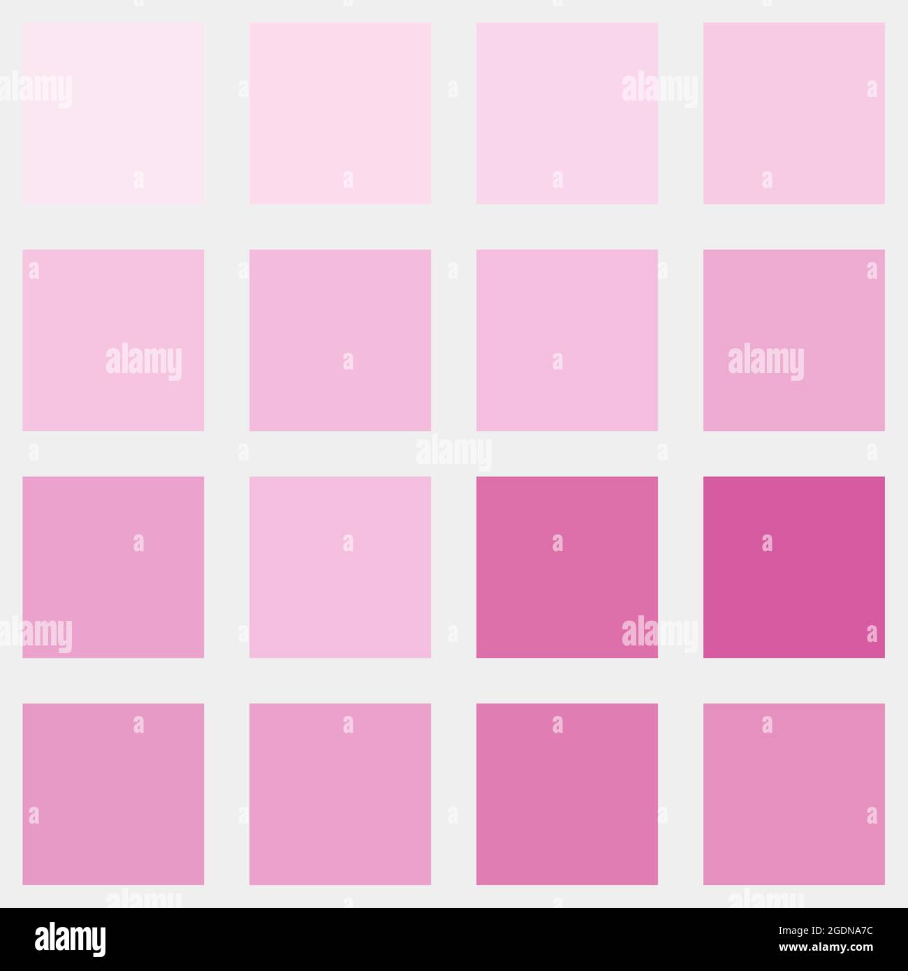 Abstrakte geometrische Farbpixel generative Kunstdarstellung Stock Vektor