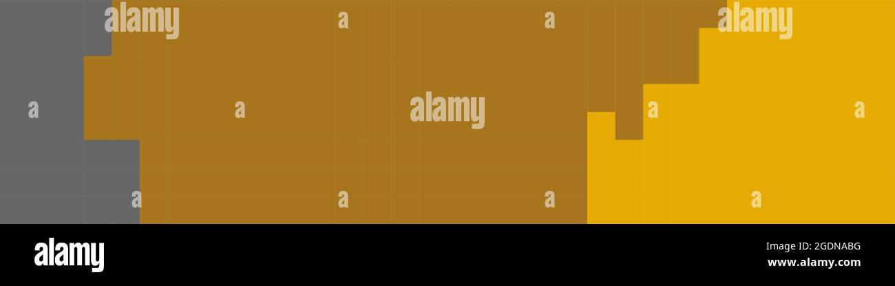 Abstrakte geometrische Farbpixel generative Kunstdarstellung Stock Vektor