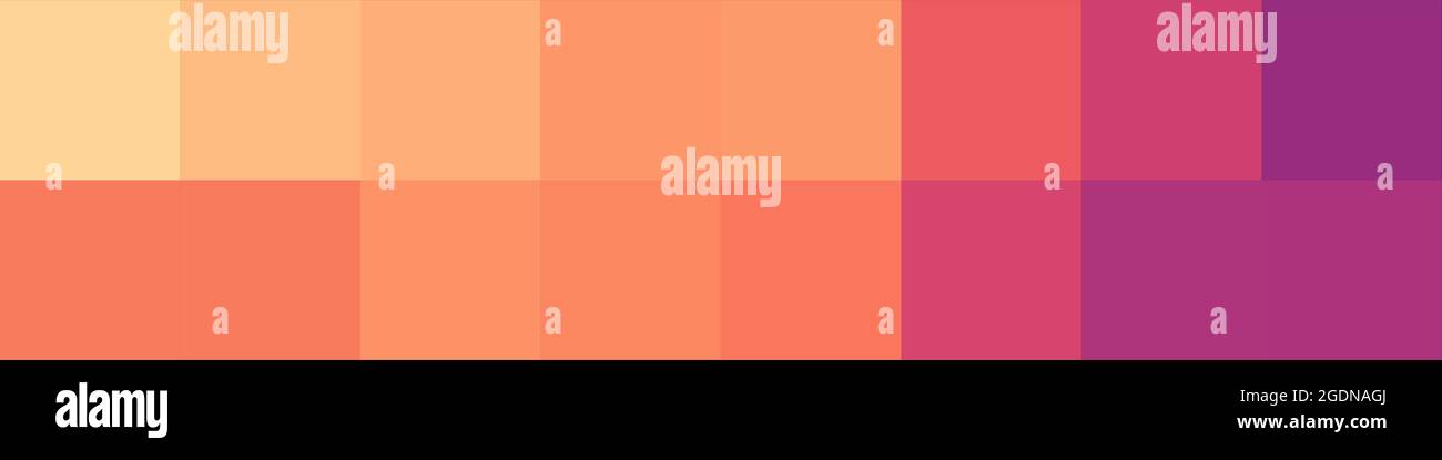 Abstrakte geometrische Farbpixel generative Kunstdarstellung Stock Vektor