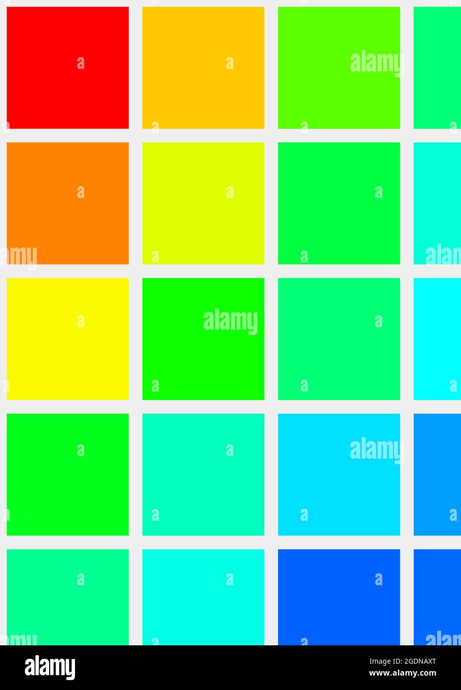 Abstrakte geometrische Farbpixel generative Kunstdarstellung Stock Vektor